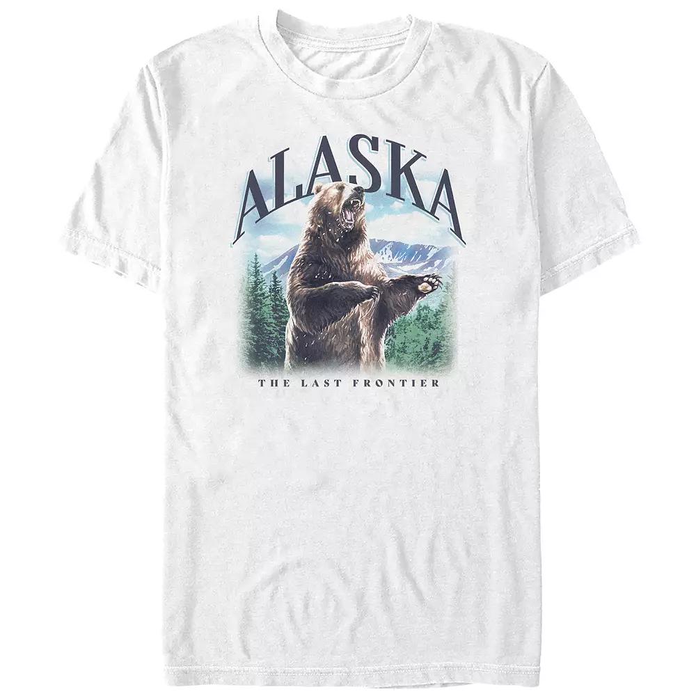 Big & Tall Alaska The Last Frontier Graphic Tee, Men's,  Product Image