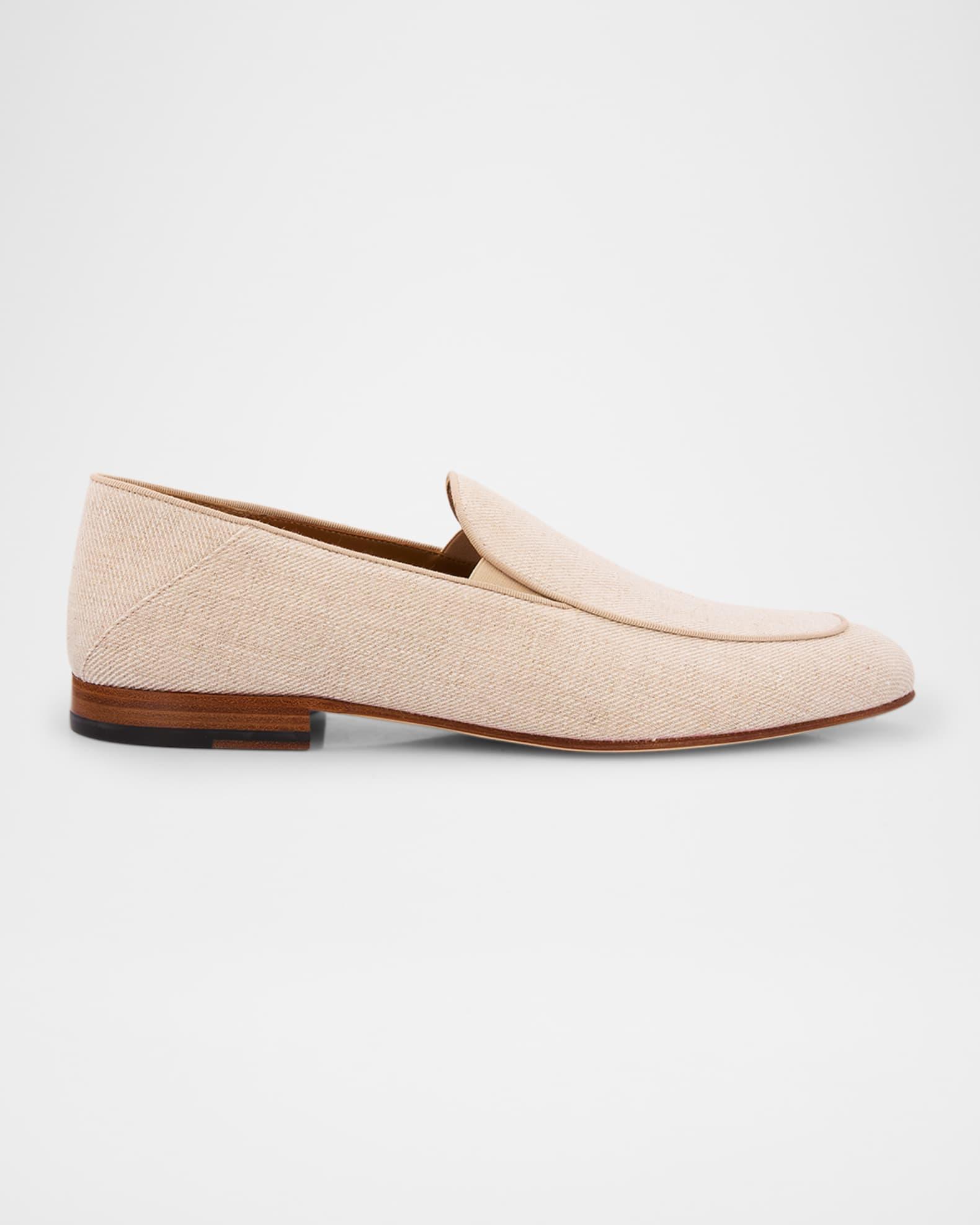 Men's Briggs Linen Venetian Loafers Product Image