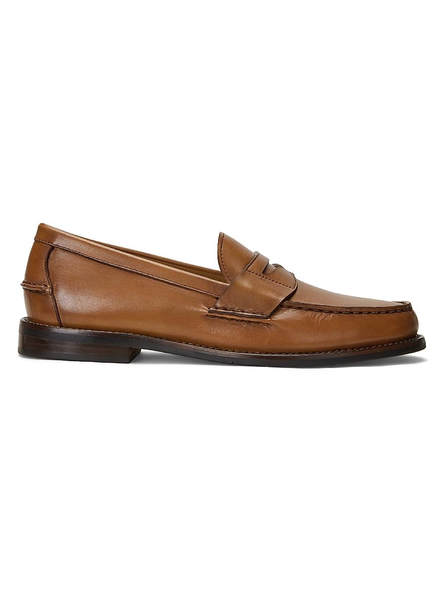 Mens Alston Penny Full-Grain Loafers Product Image