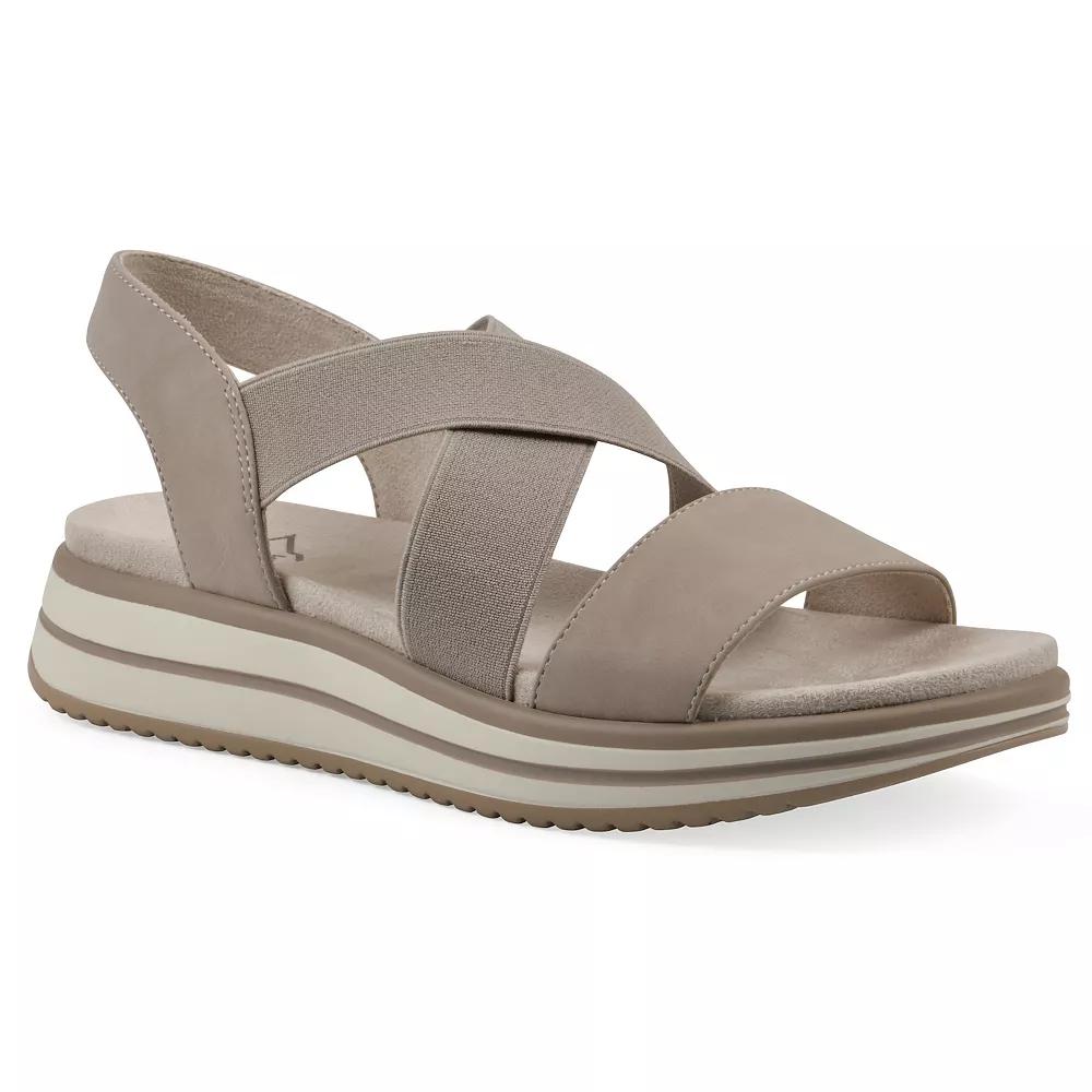 Cliffs by White Mountain Hapley Women's Athleisure Sandals, Size: 9, Brown Nubuk Product Image