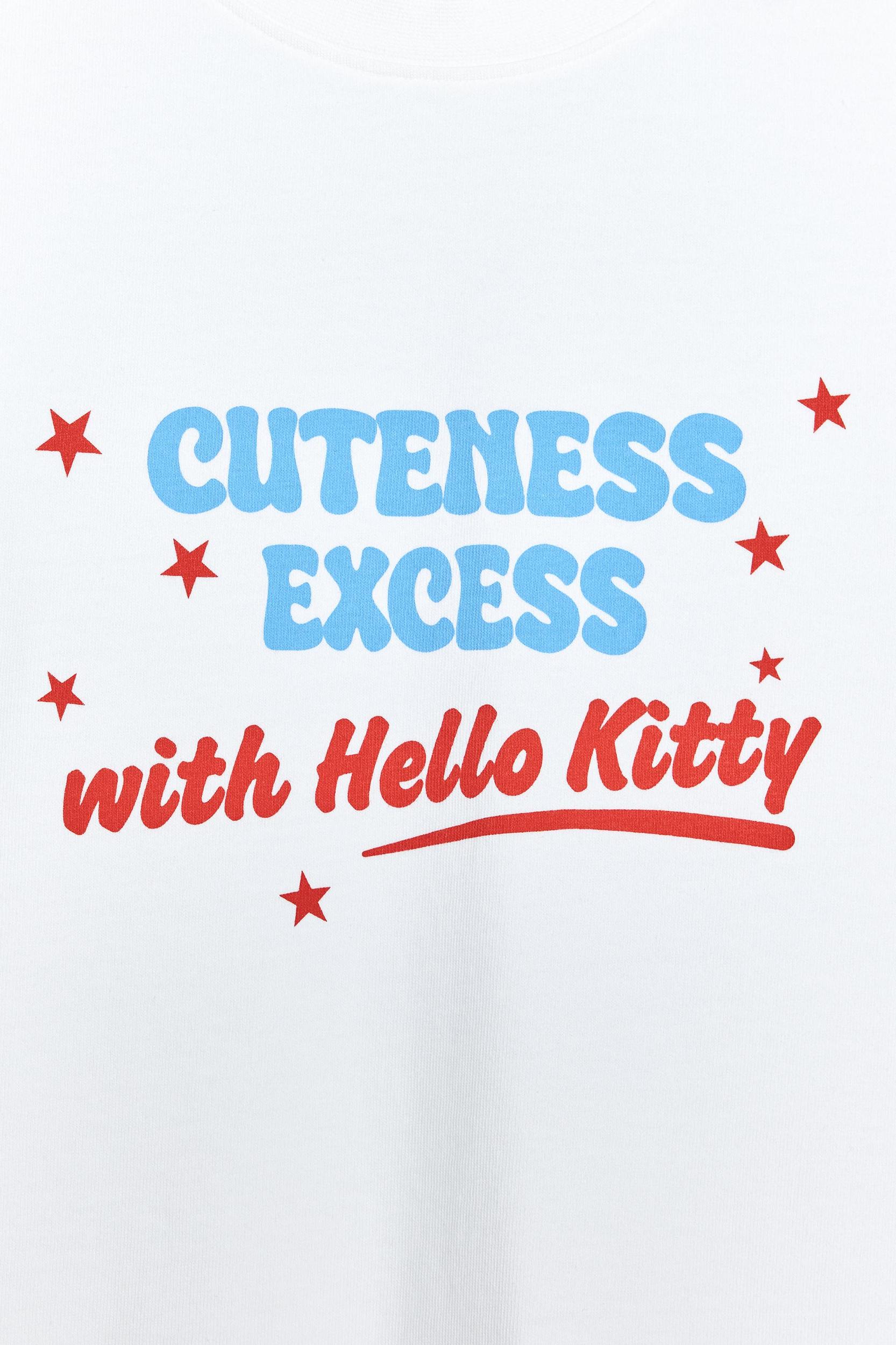 HELLO KITTY © 2025 SANRIO WASHED EFFECT T-SHIRT Product Image