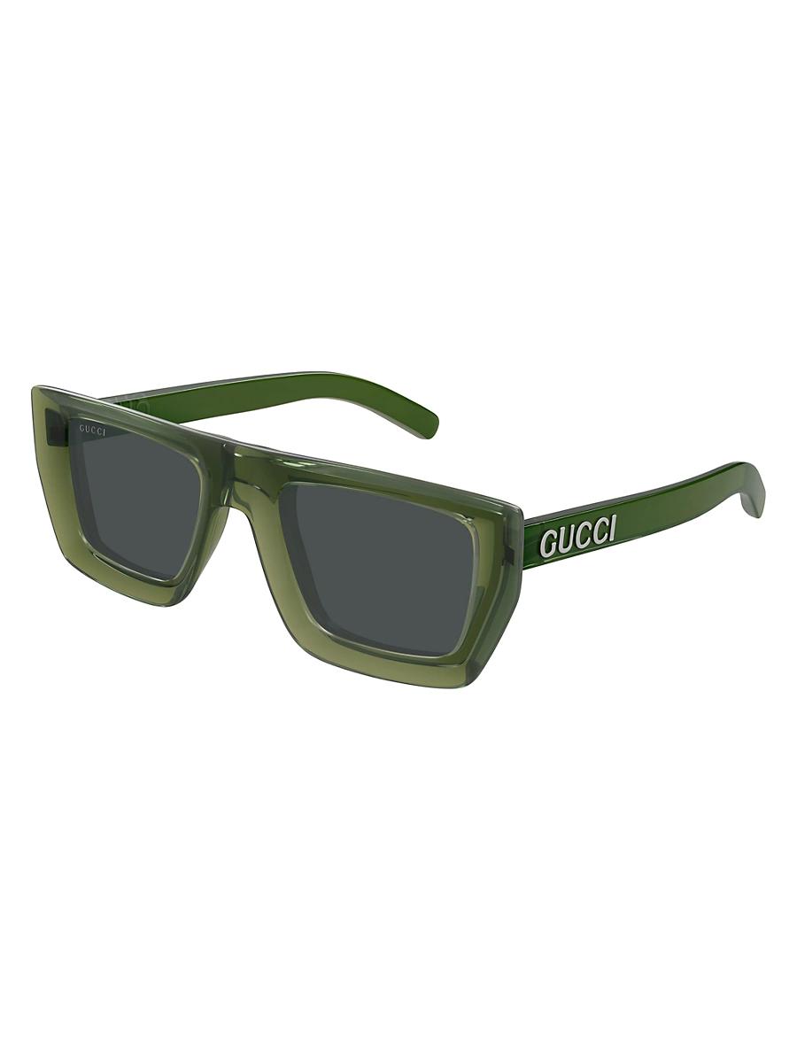Mens Sunset Boulevard GG1723S 51MM Rectangular Sunglasses Product Image