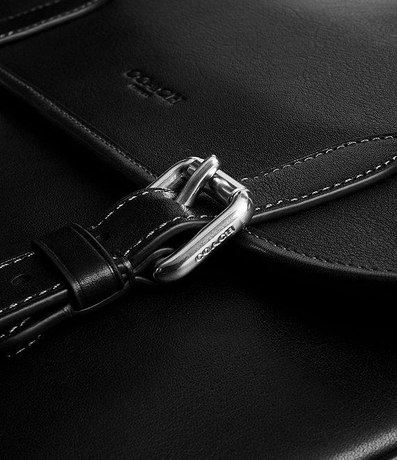 COACH Hitch Full-Grain Leather Messenger Bag Product Image