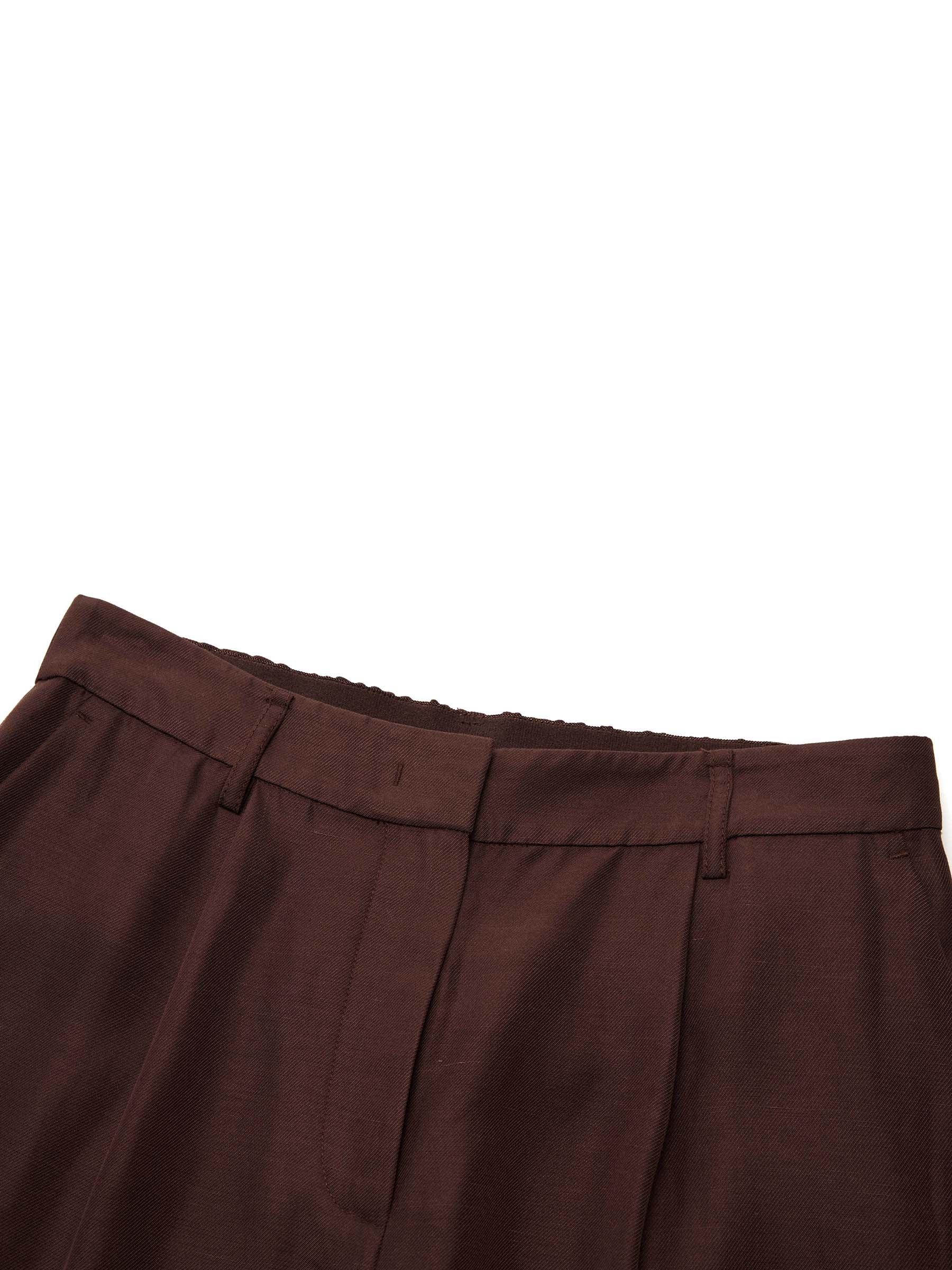 Tencel Acetate Linen Blend Women Pants Product Image