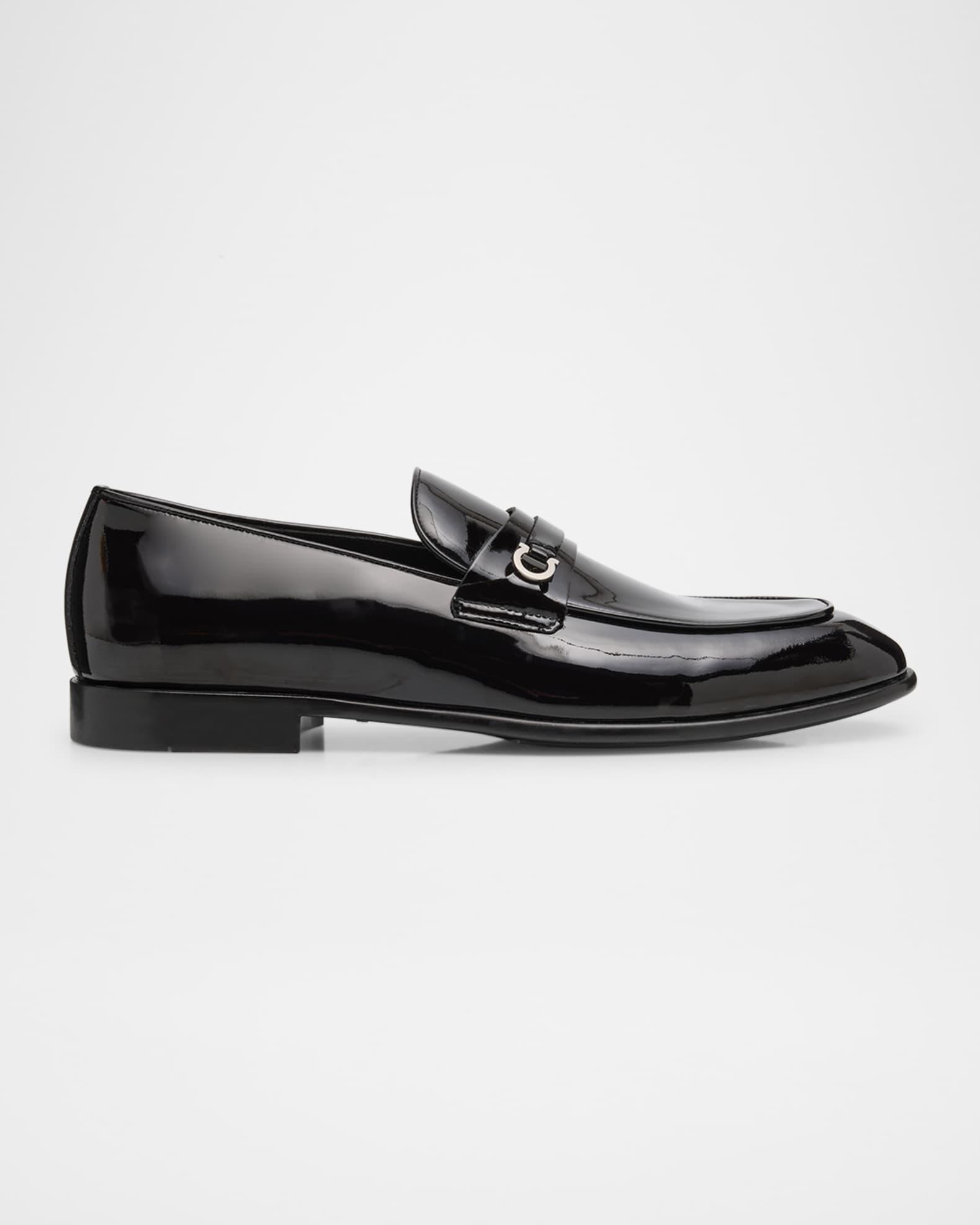 Men's Desio Patent Leather Penny Loafers Product Image