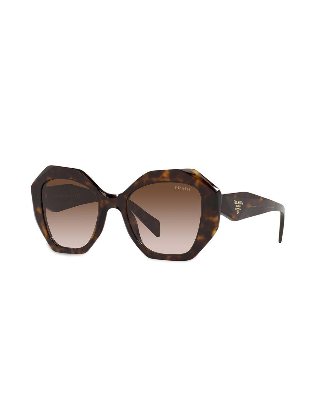 oversize-frame gradient sunglasses Product Image