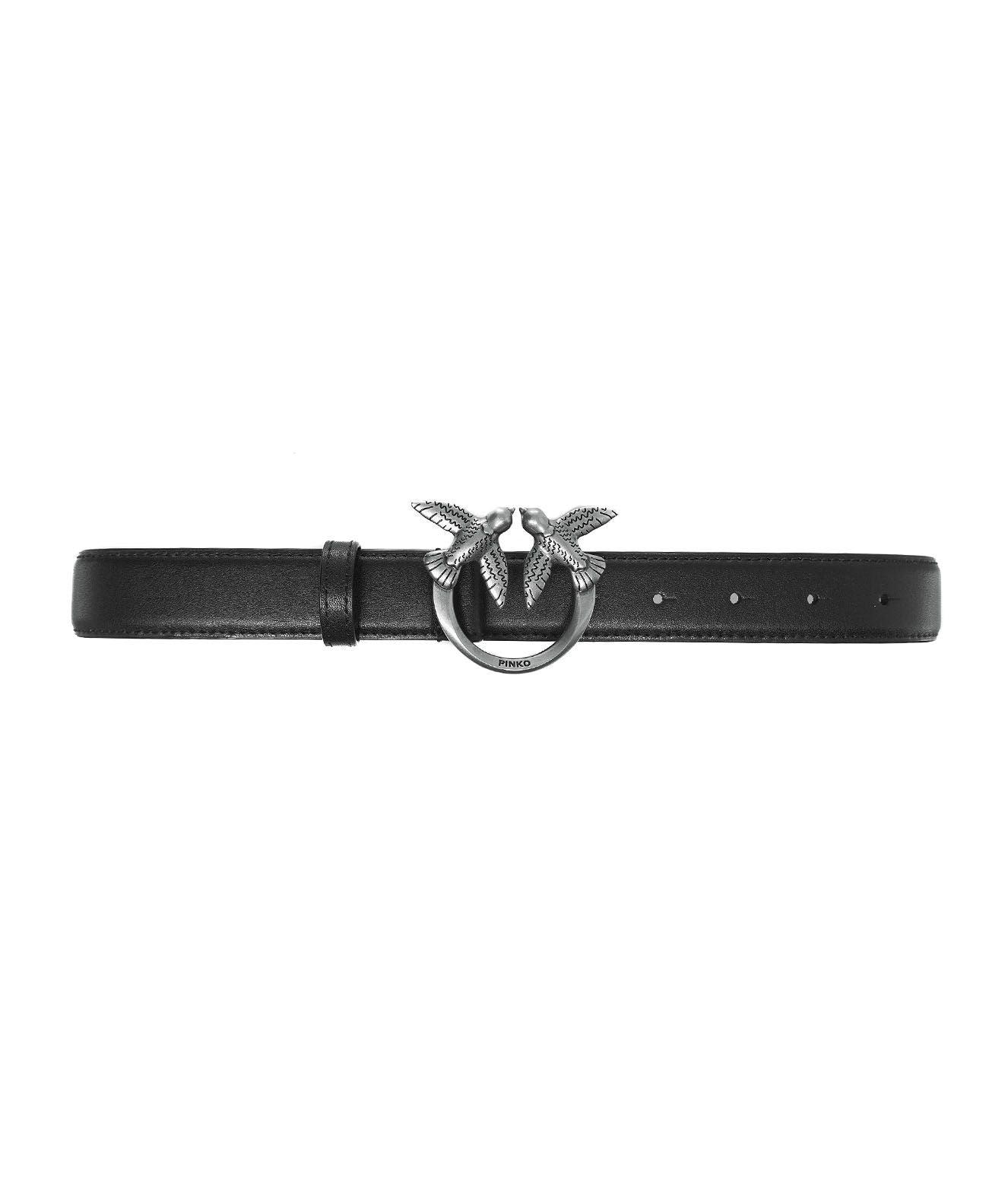 Leather belt 'Love Berry' Product Image