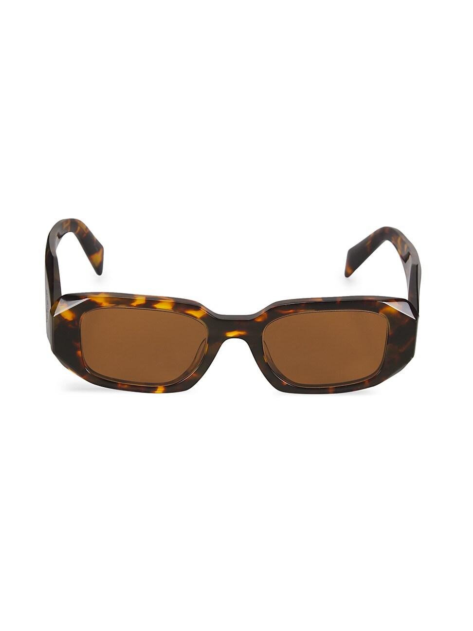 Womens 53MM Rectangular Sunglasses Product Image
