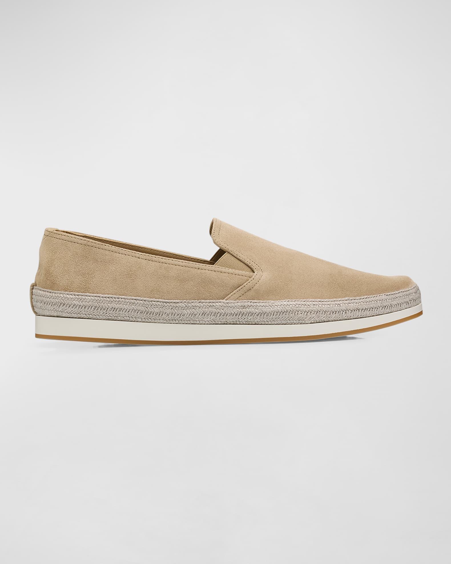 Men's Suede Slip-On Sneakers Product Image