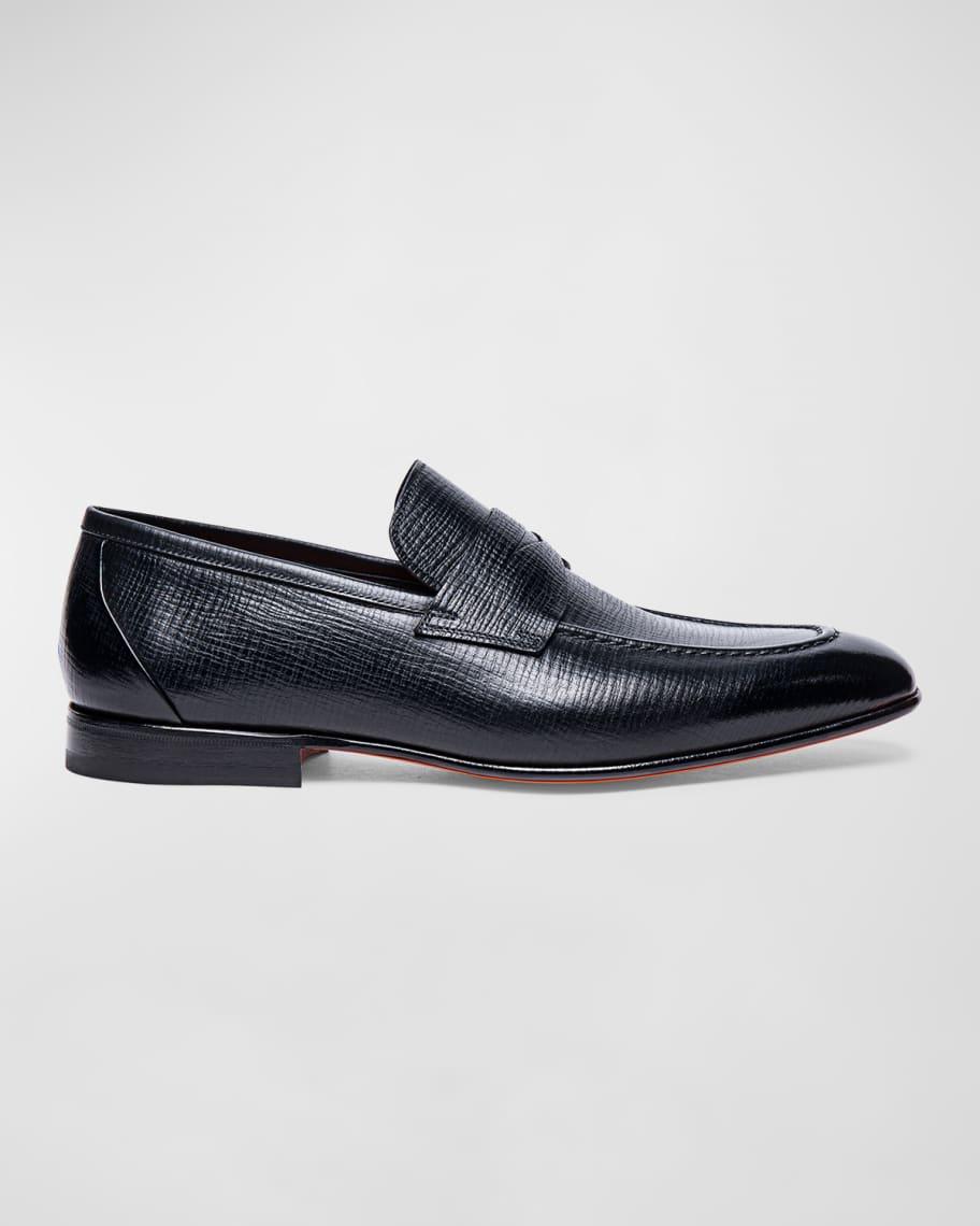 Men's Gannon Leather Penny Loafers Product Image