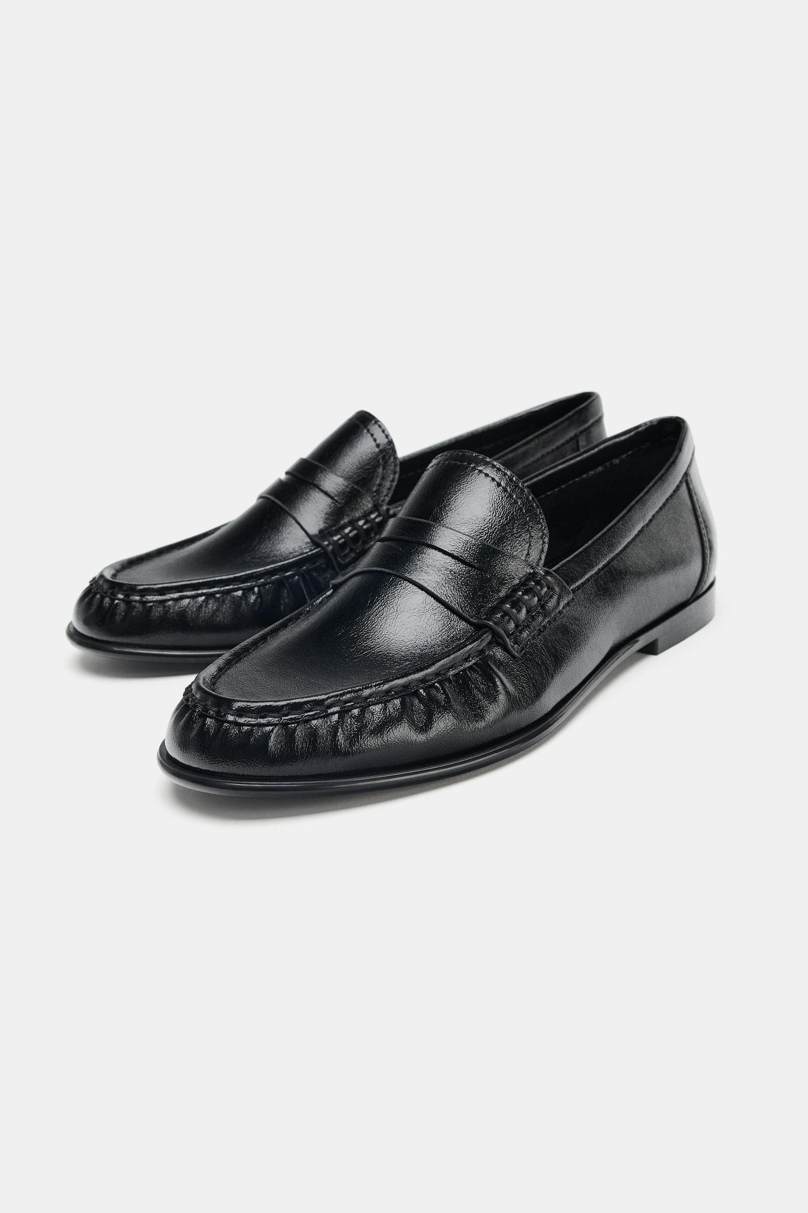 SOFT RUCHED LOAFERS Product Image