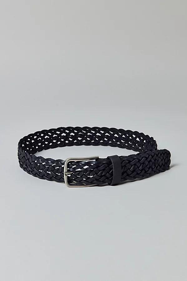 Braided Leather Belt Mens at Urban Outfitters Product Image