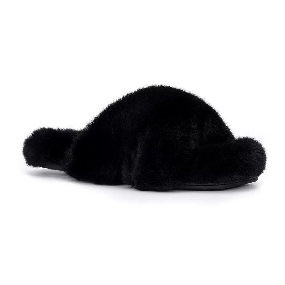 Torgeis Luna Women's Faux-Fur Slide Slippers,  Product Image