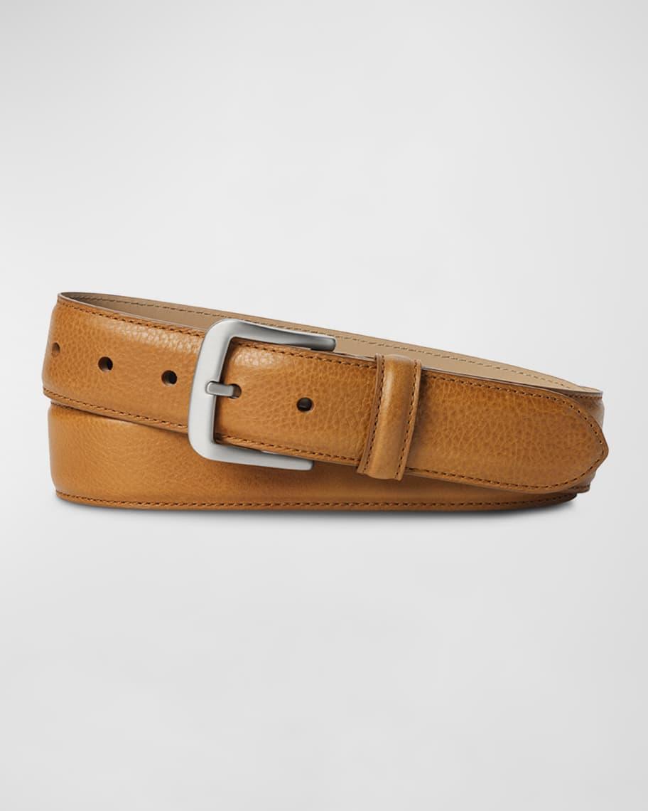 Shinola Mens Canfield Leather Belt Product Image