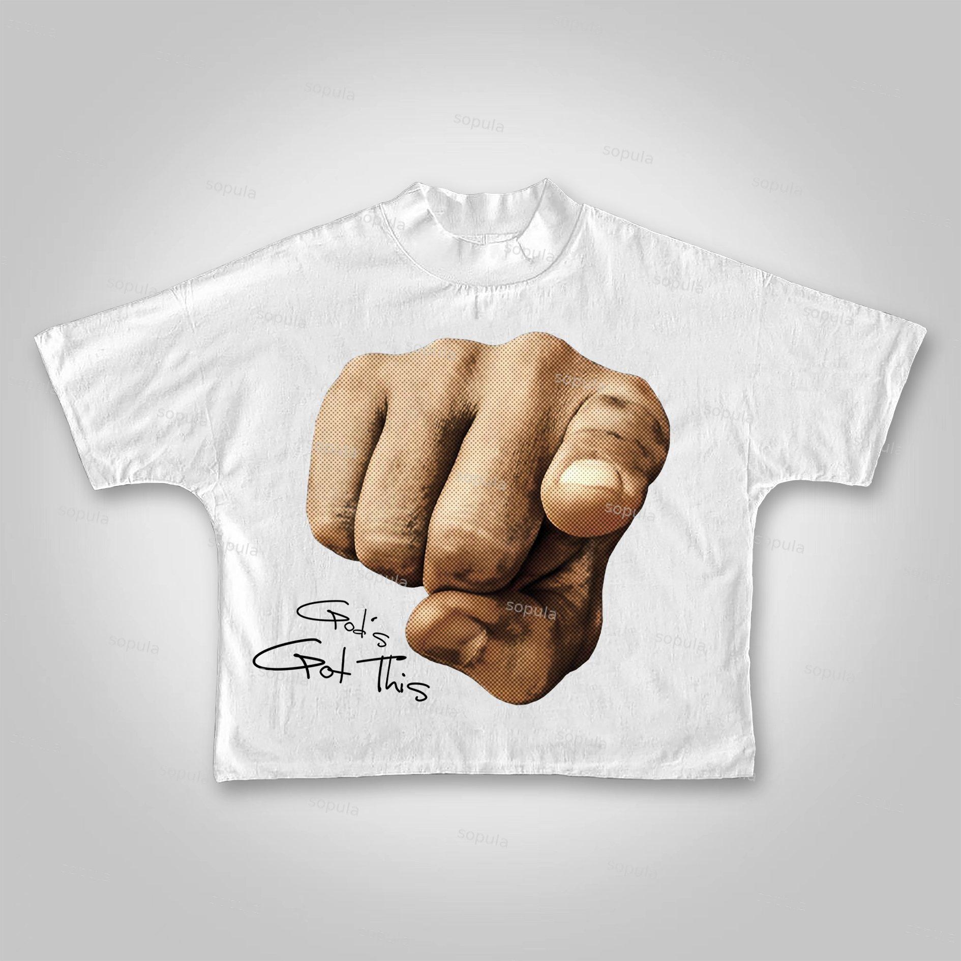 Sopula You Need Jesus Graphic Cropped T-shirt Product Image