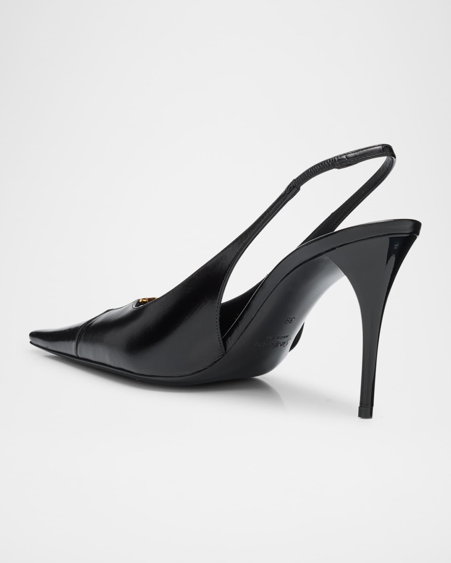 Babylone Leather YSL Slingback Pumps Product Image