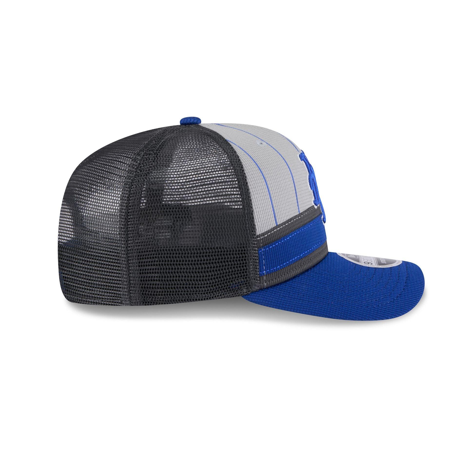 New York Mets 2025 Batting Practice Gray 9SEVENTY Trucker Hat Male Product Image