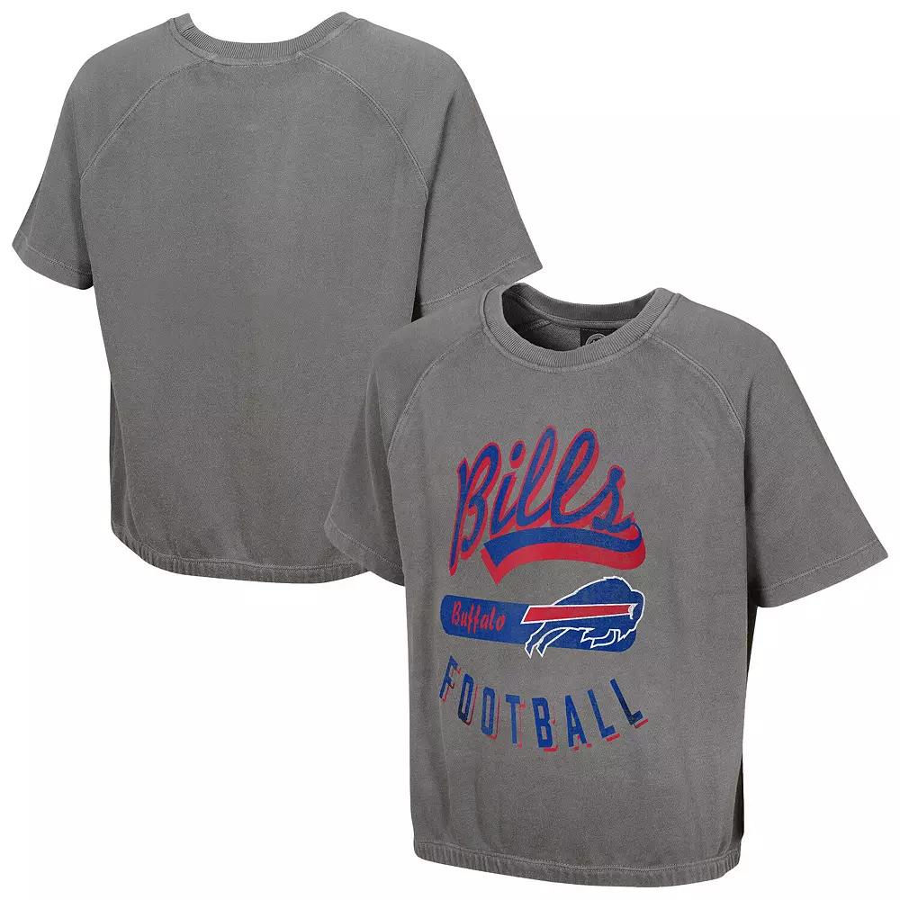 Women's Gray San Francisco 49ers Mineral Wash Short Sleeve Top,  Product Image