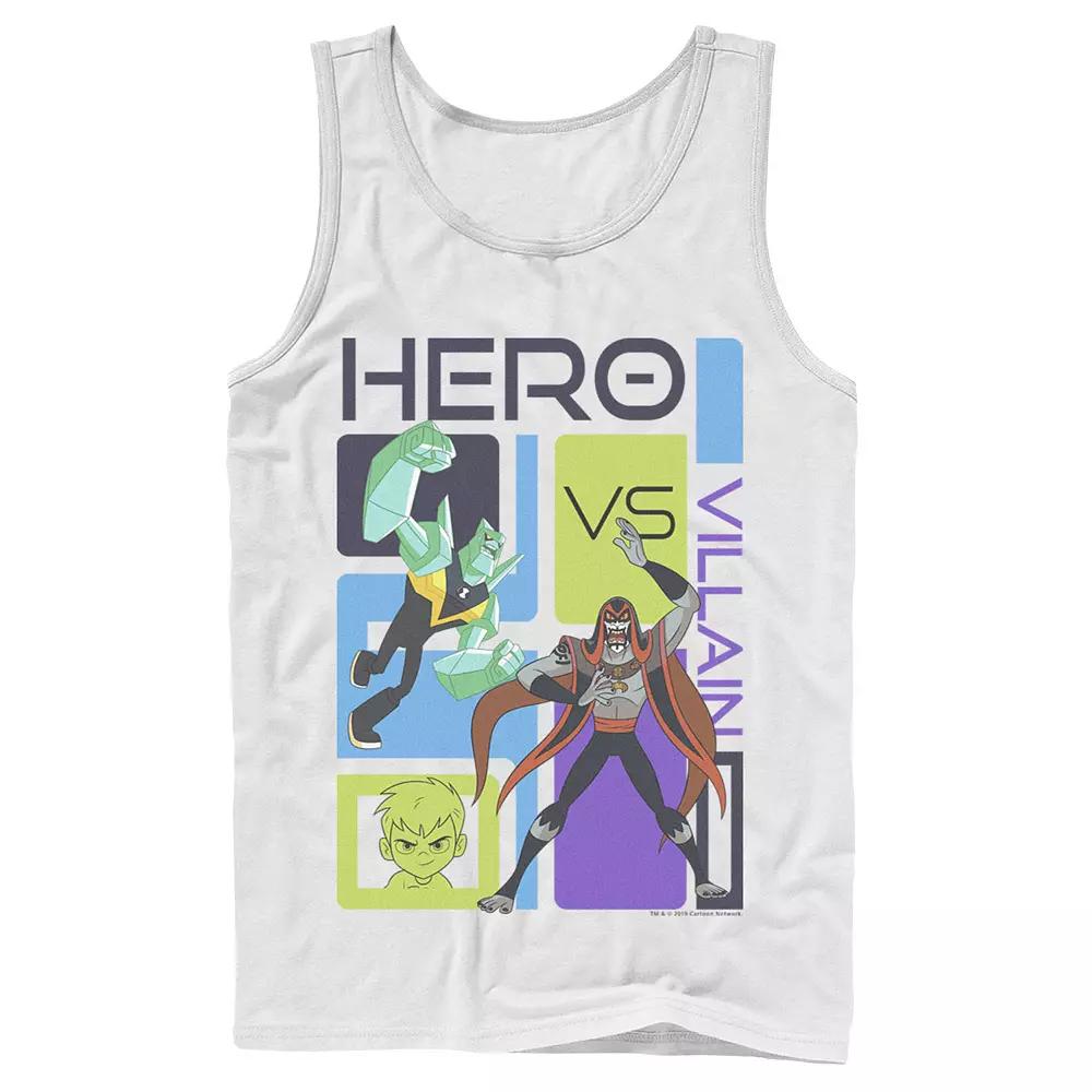 Men's Ben 10 Hero Vs Villain Tank Top,  Product Image