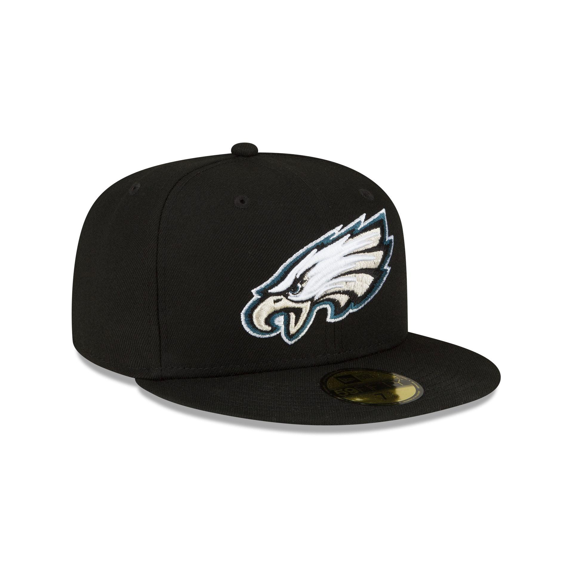 Philadelphia Eagles Super Bowl LIX Champions Side Patch 59FIFTY Fitted Hat Male Product Image