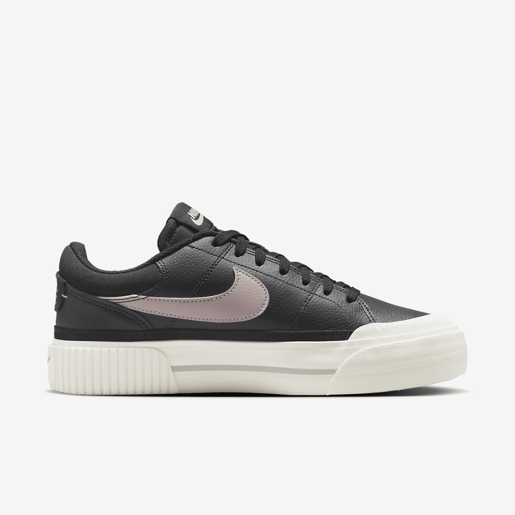 Nike Womens Court Legacy Lift Shoes | DM7590-002 Product Image