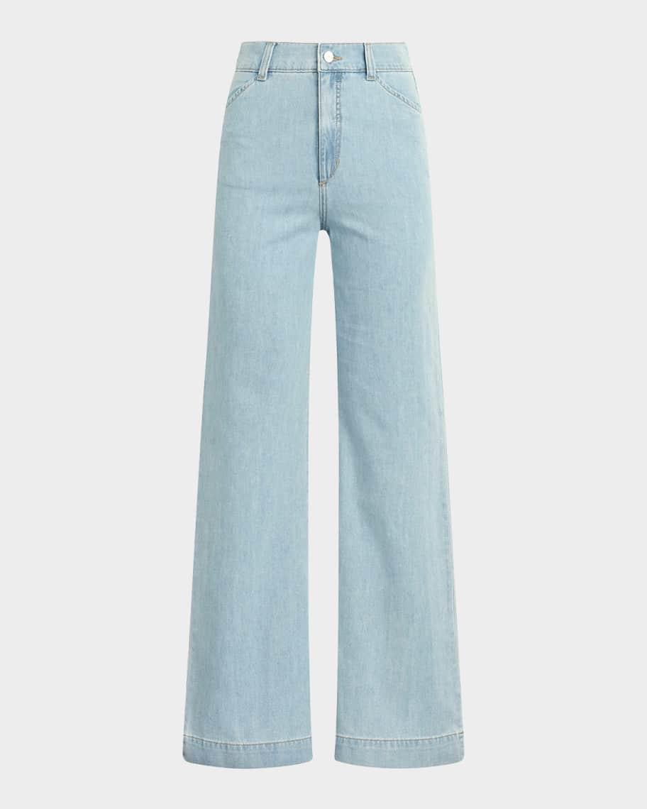 The Mia High-Rise Wide-Leg Jeans Product Image