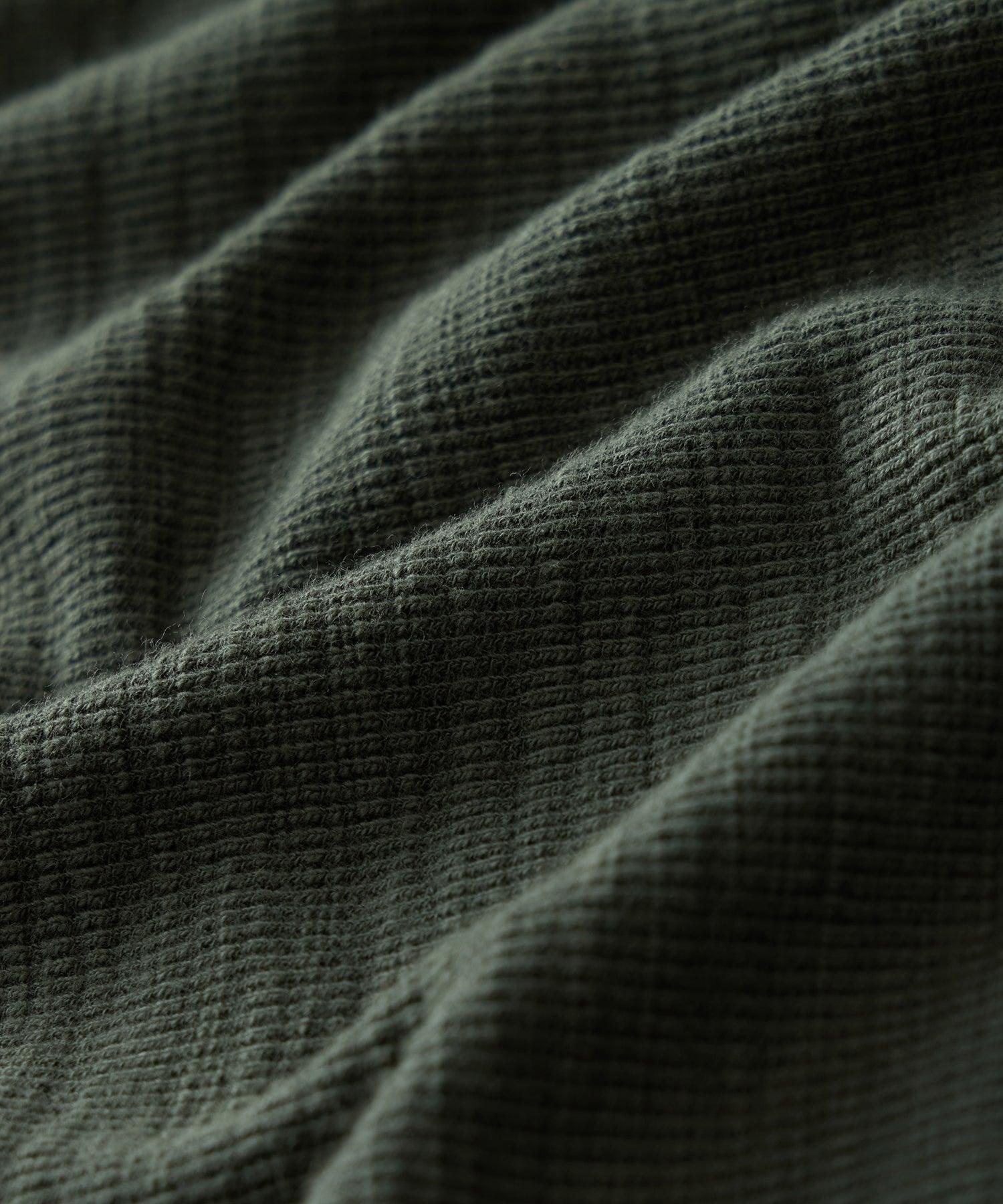 Lightweight Mini Waffle Henley Product Image