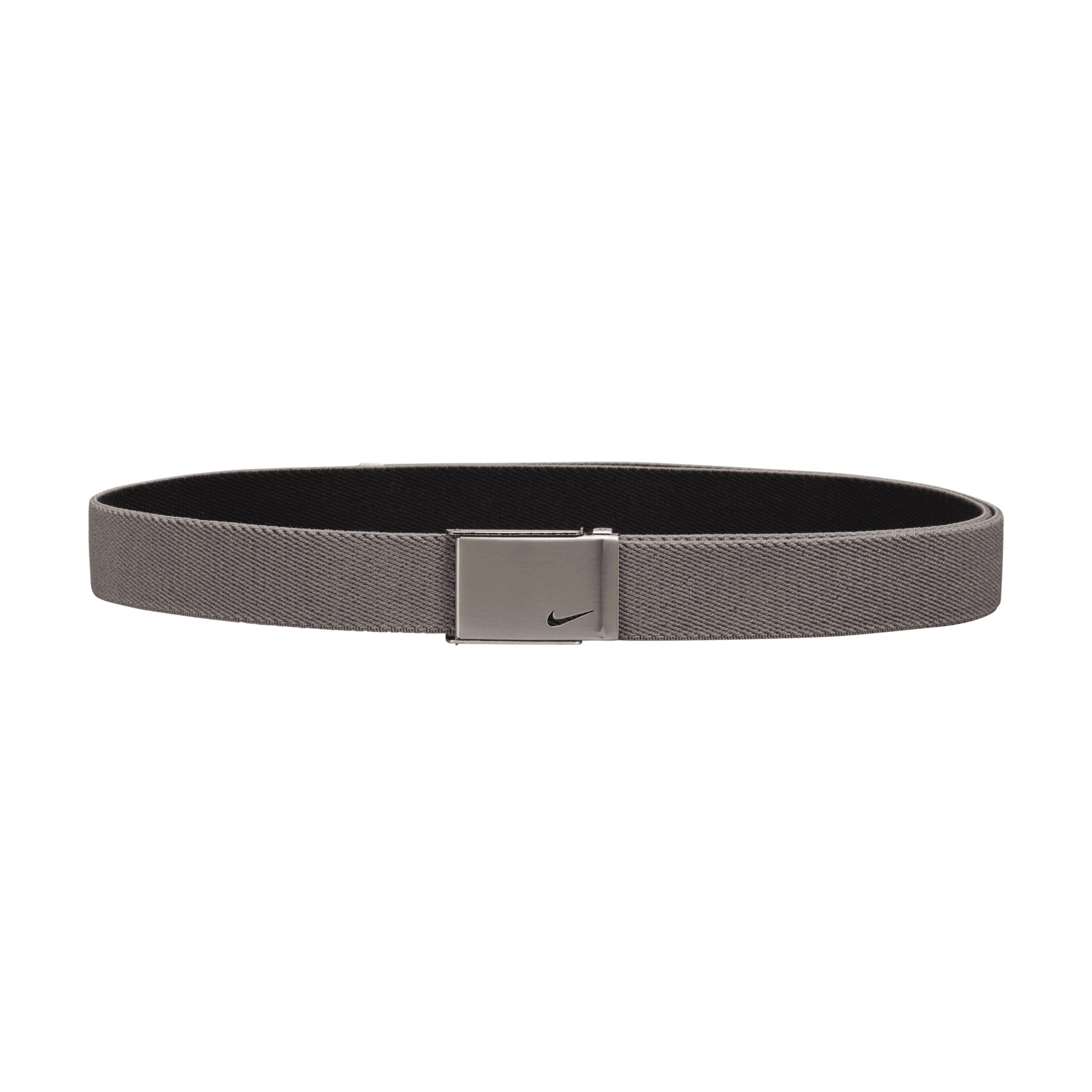 Women's Nike Reversible Stretch Webbed Belt, Gray Product Image