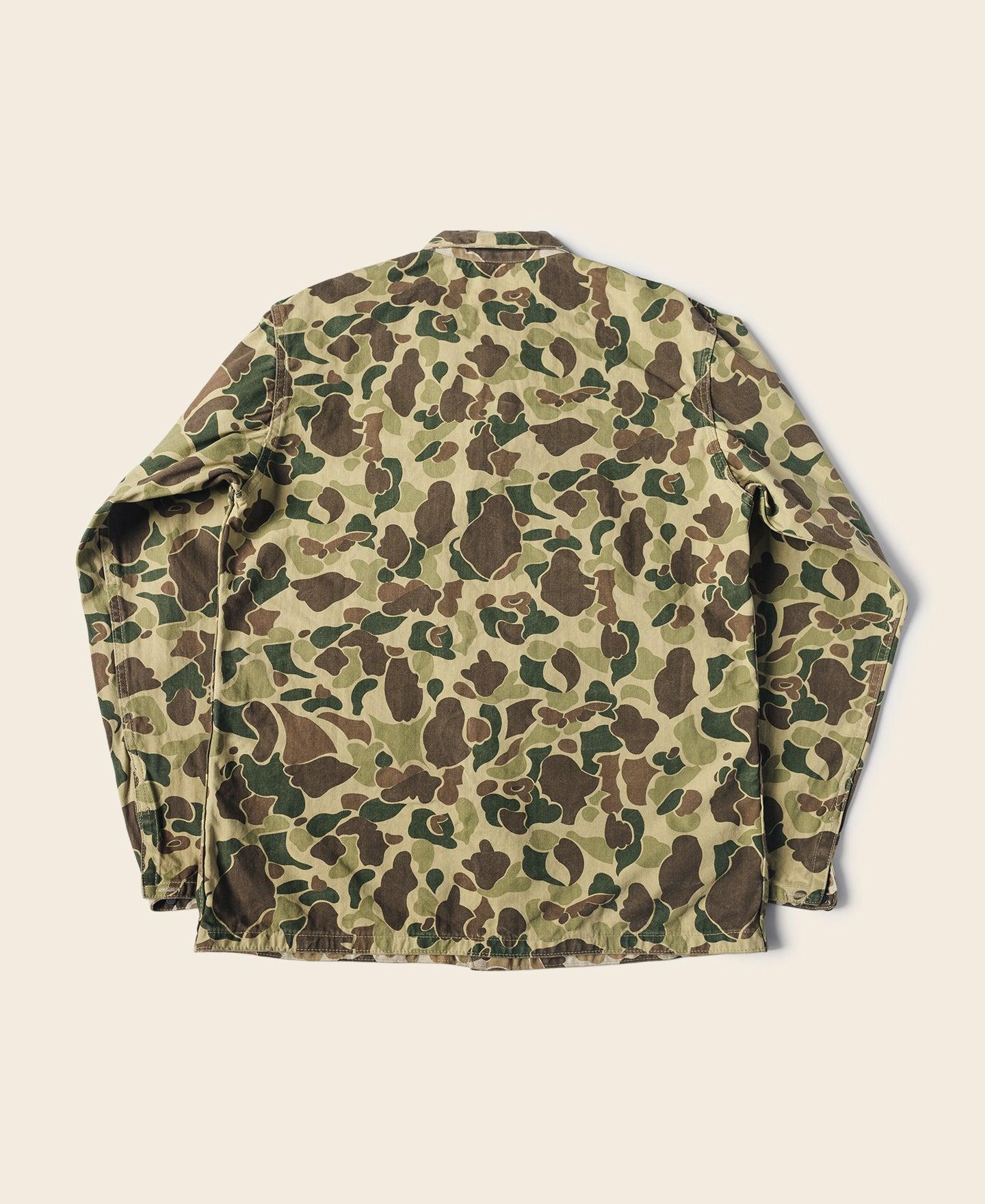 WWII USMC Type P-44 HBT Duck Hunter Camo Jacket Product Image