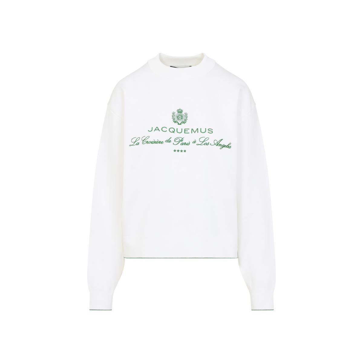 logo-embroidered sweatshirt Product Image