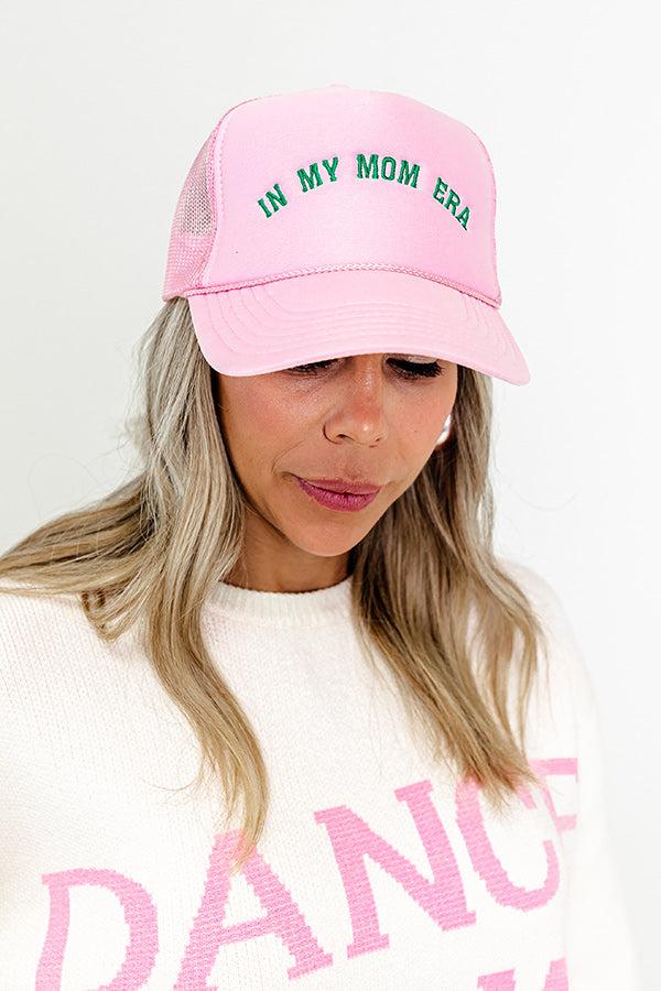 In My Mom Era Embroidered Trucker Hat Product Image