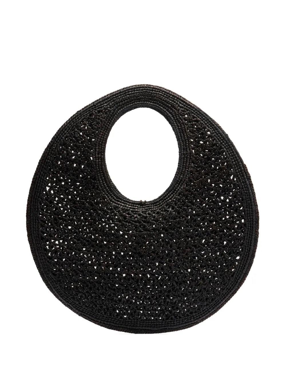 Le Rond Spiaggia raffia shoulder bag Product Image