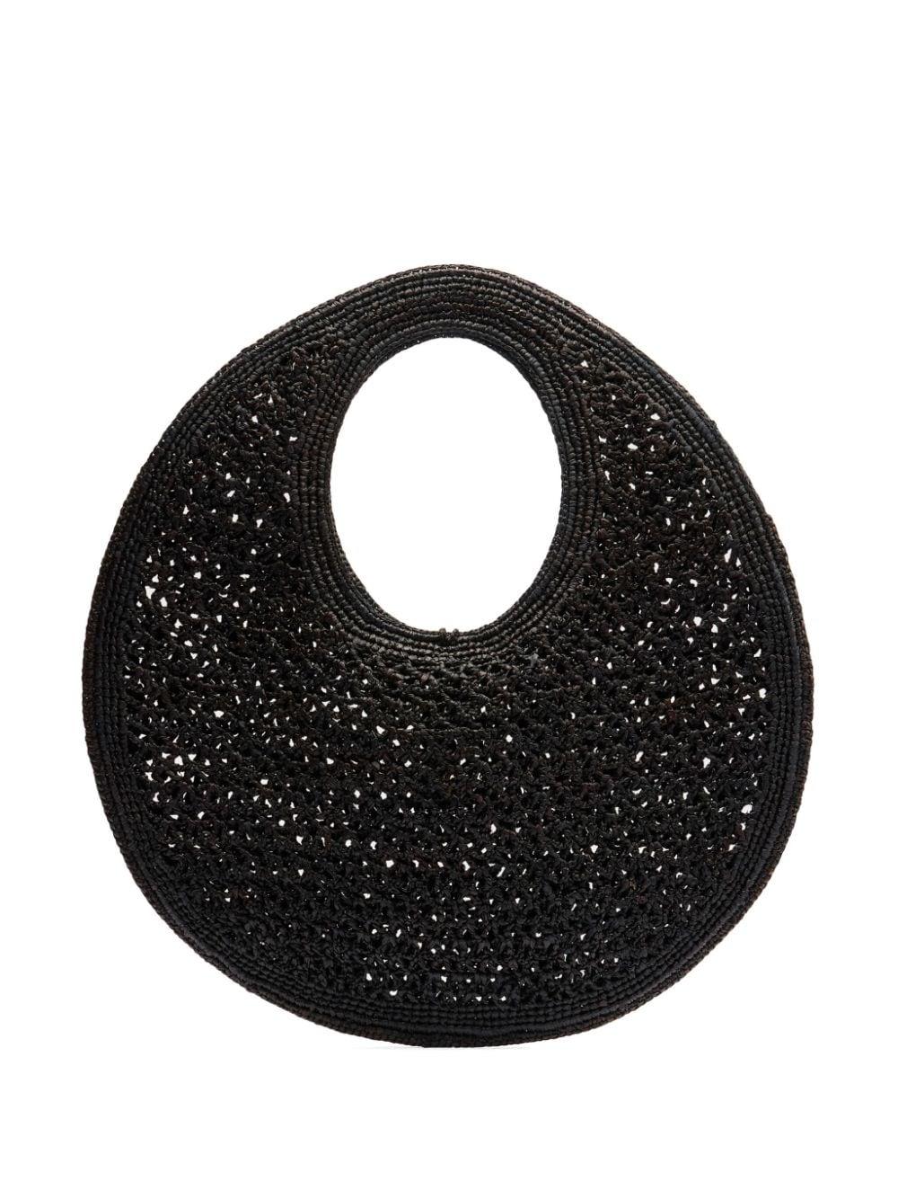Le Rond Spiaggia raffia shoulder bag Product Image