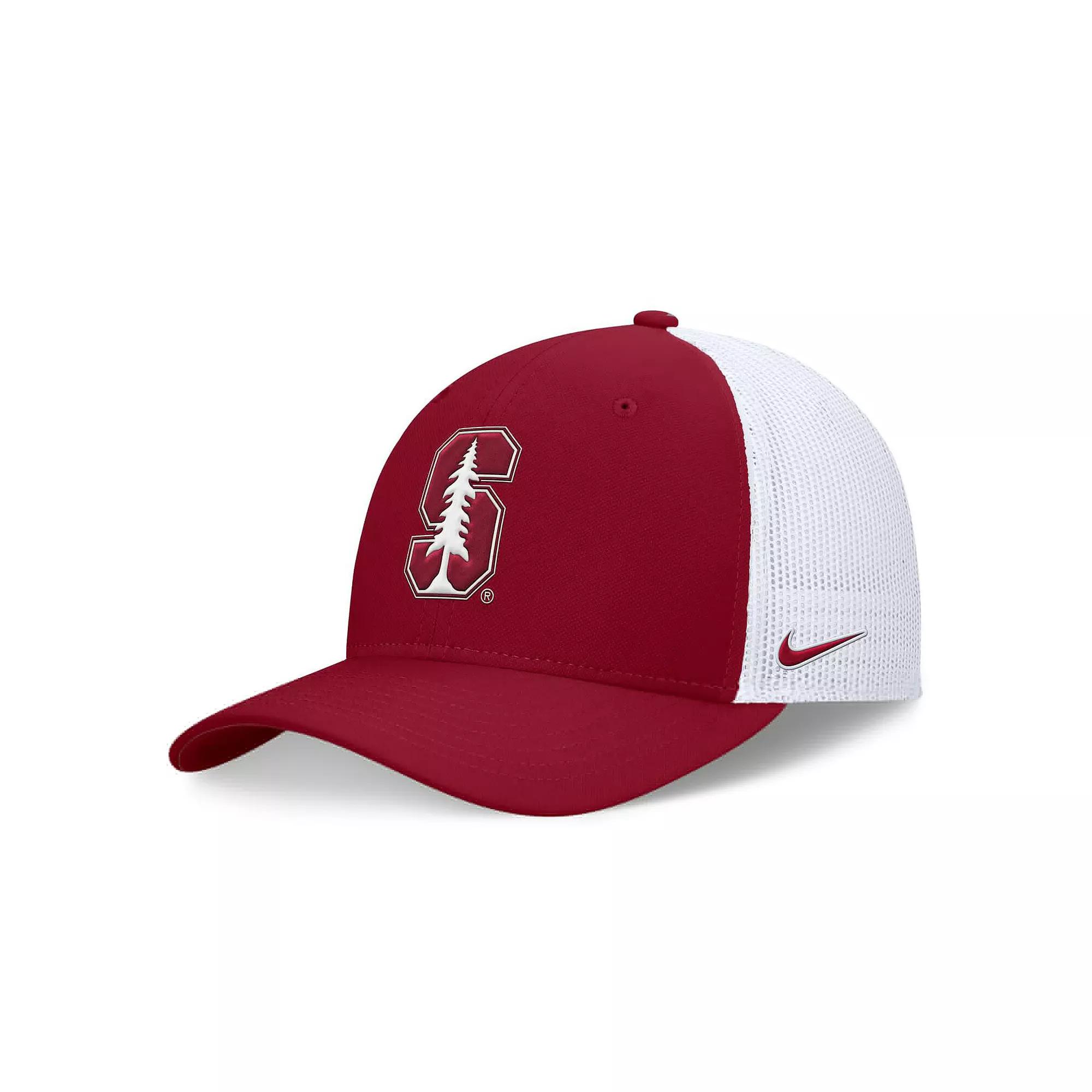 Men's Nike Cardinal Stanford Cardinal On-Field Rise Futura Performance Flex Hat, Size: Medium/Large, Red Product Image