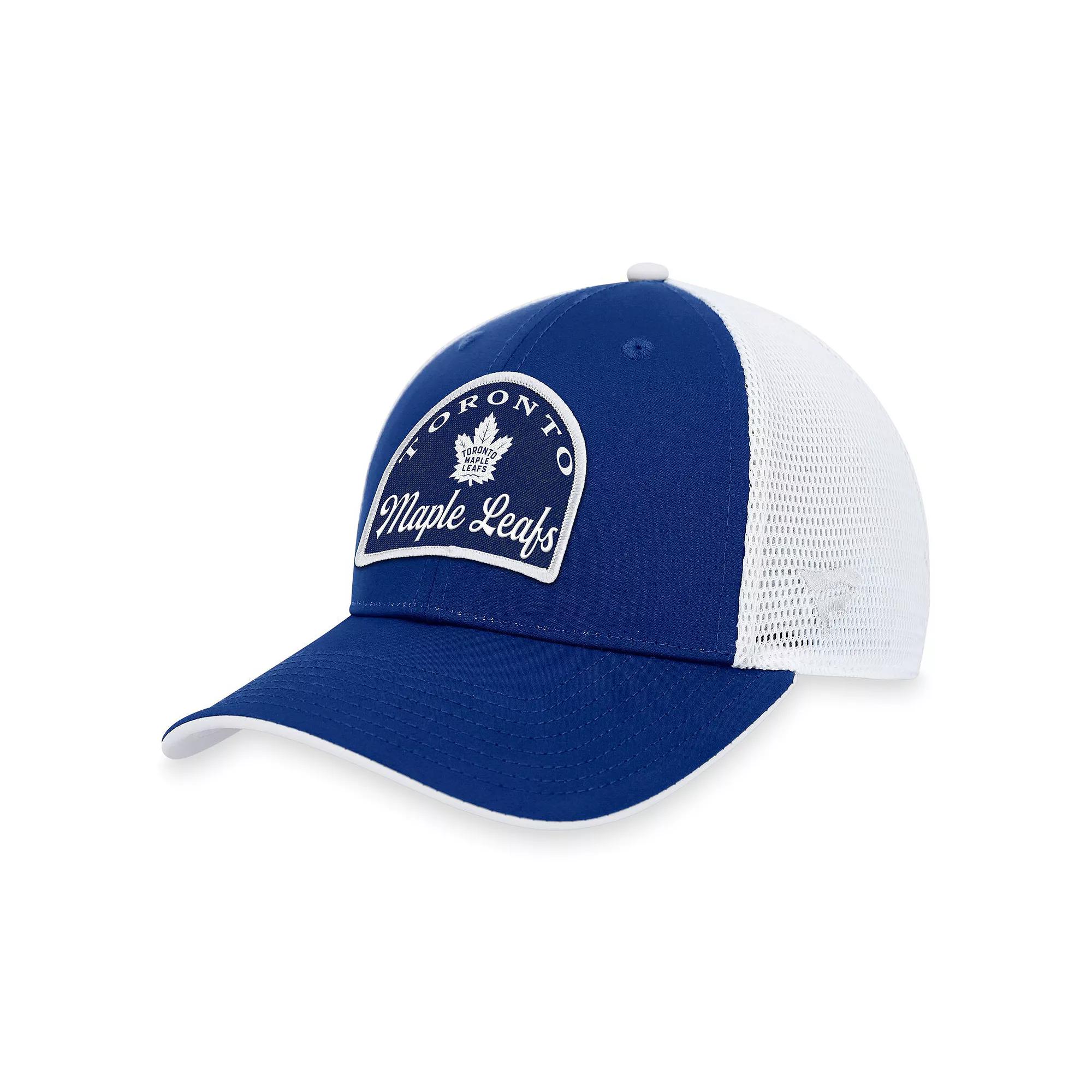 Men's Fanatics Branded Blue/White Toronto Maple Leafs Fundamental Adjustable Hat, Mpl Blue Product Image