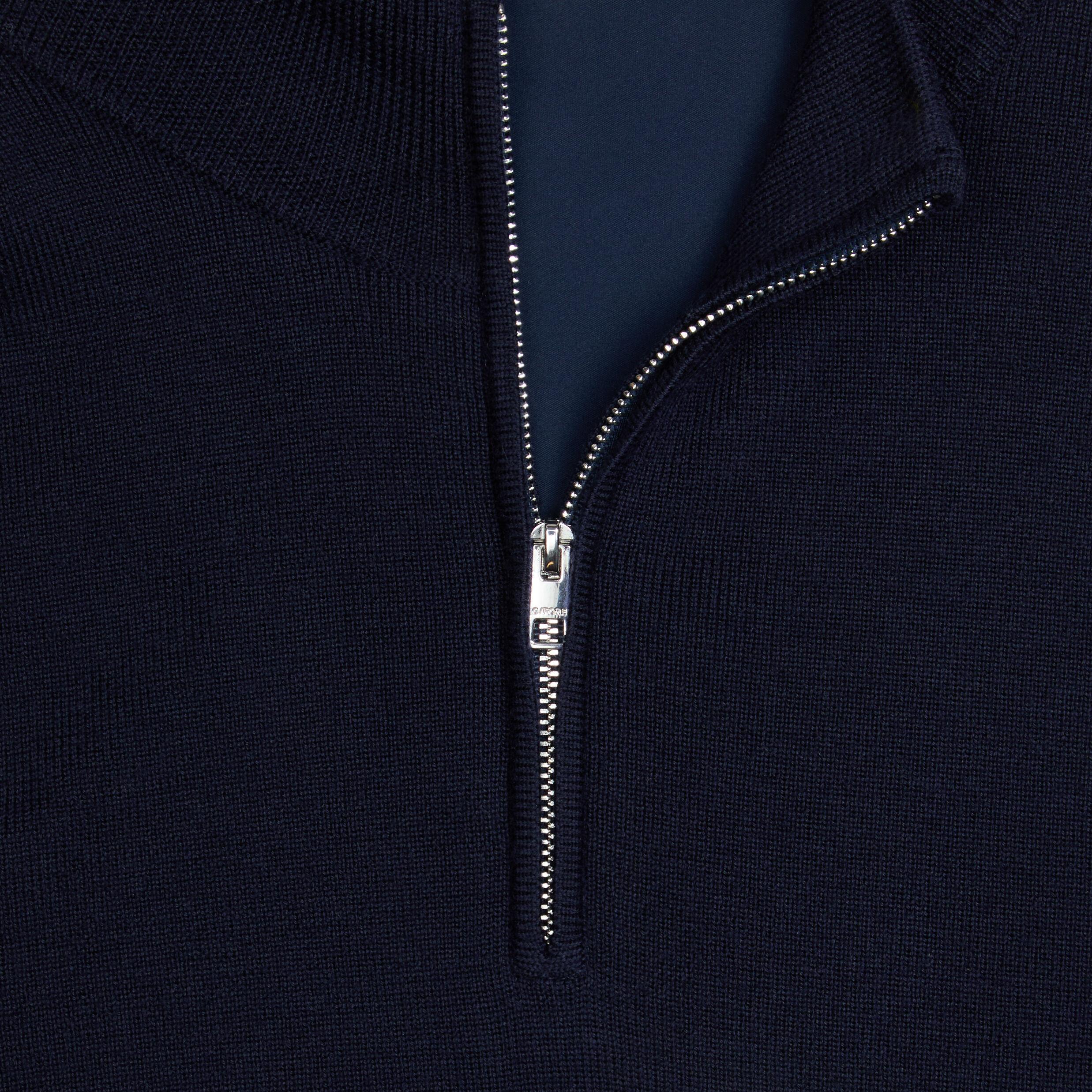 MERINO WOOL WINDBREAKER PULLOVER Product Image