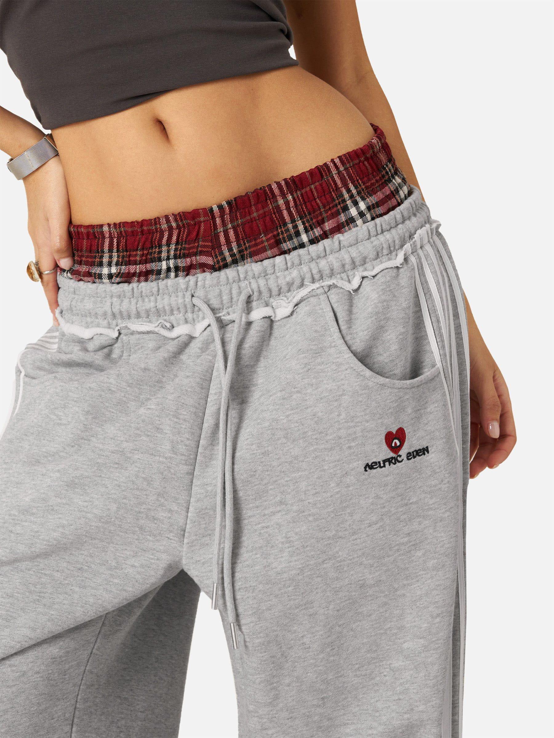 Aelfric Eden Double Waist Baggy Sweatpants Product Image
