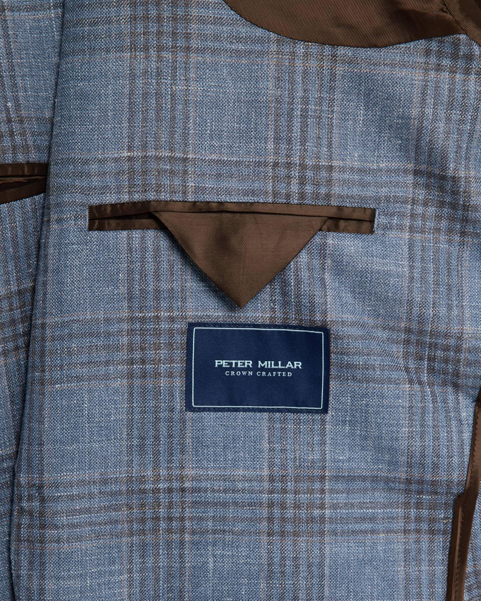 Men's Ames Wool and Linen Plaid Sport Coat Product Image