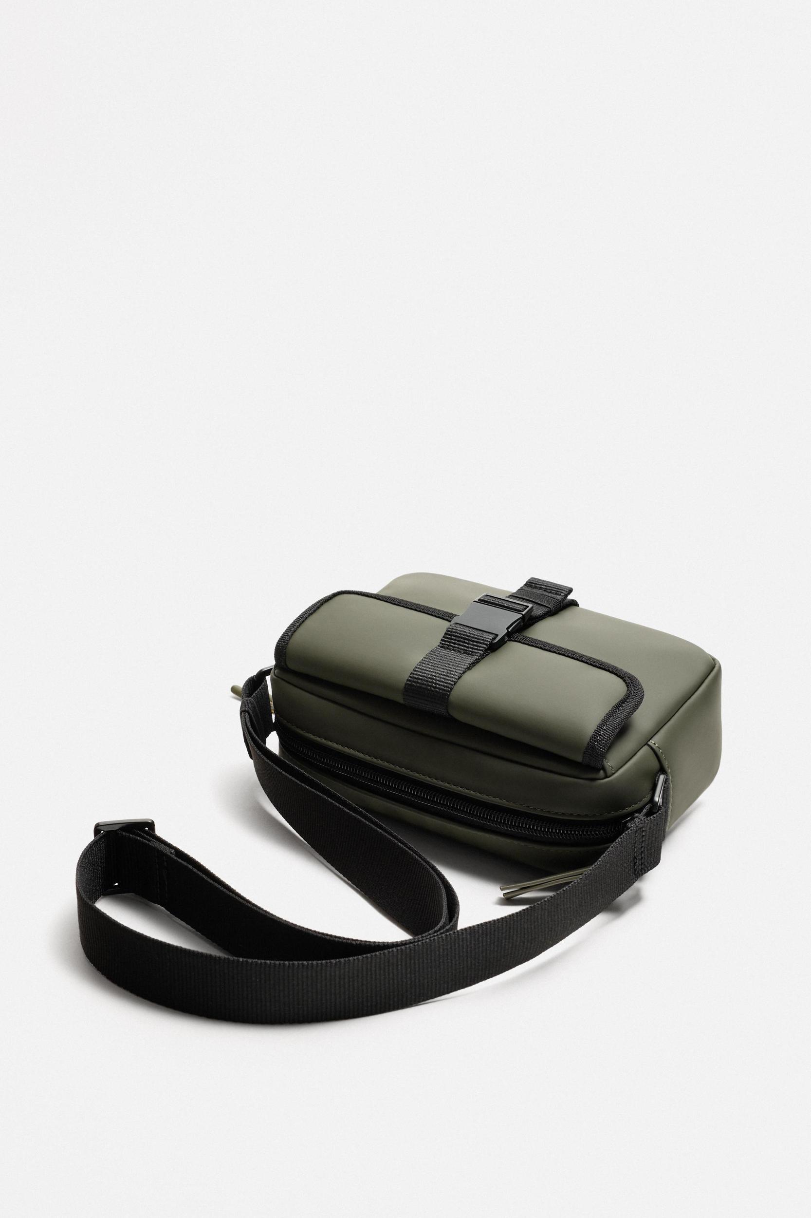 RUBBERIZED CROSSBODY BAG Product Image