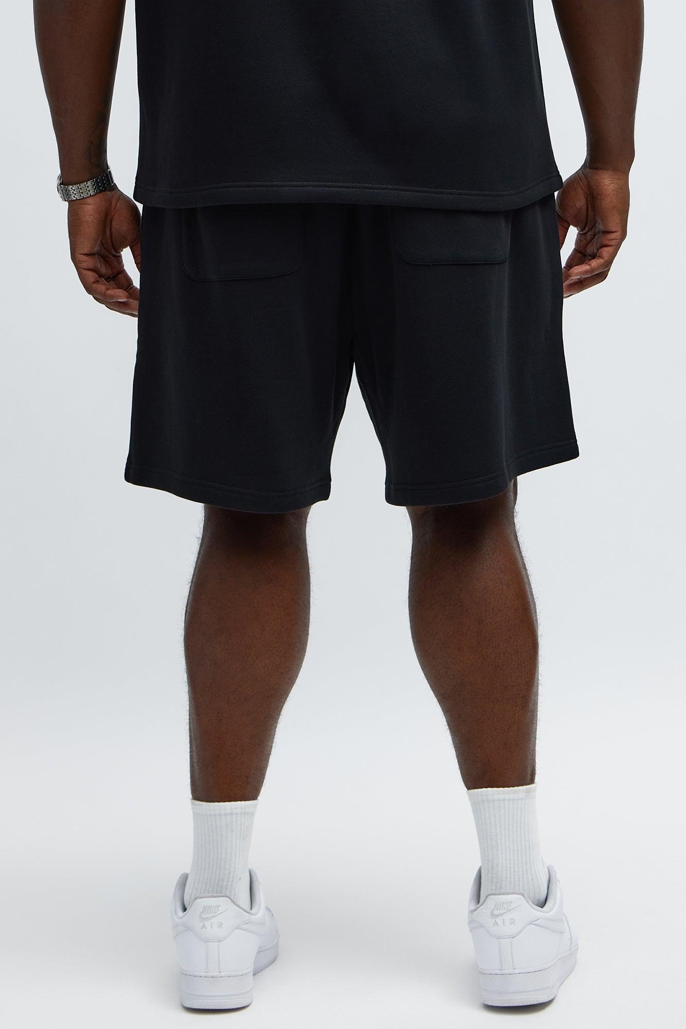 Tyson Relaxed Trust Issues Shorts - Black Male Product Image