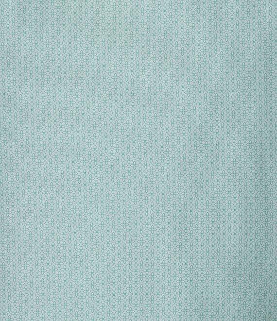 Hart Schaffner Marx Luxury Performance Short Sleeve Geo Print Button Front Shirt Product Image