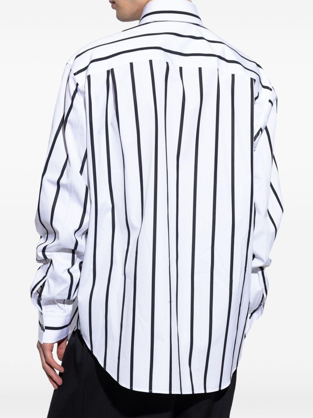 Skull striped shirt Product Image