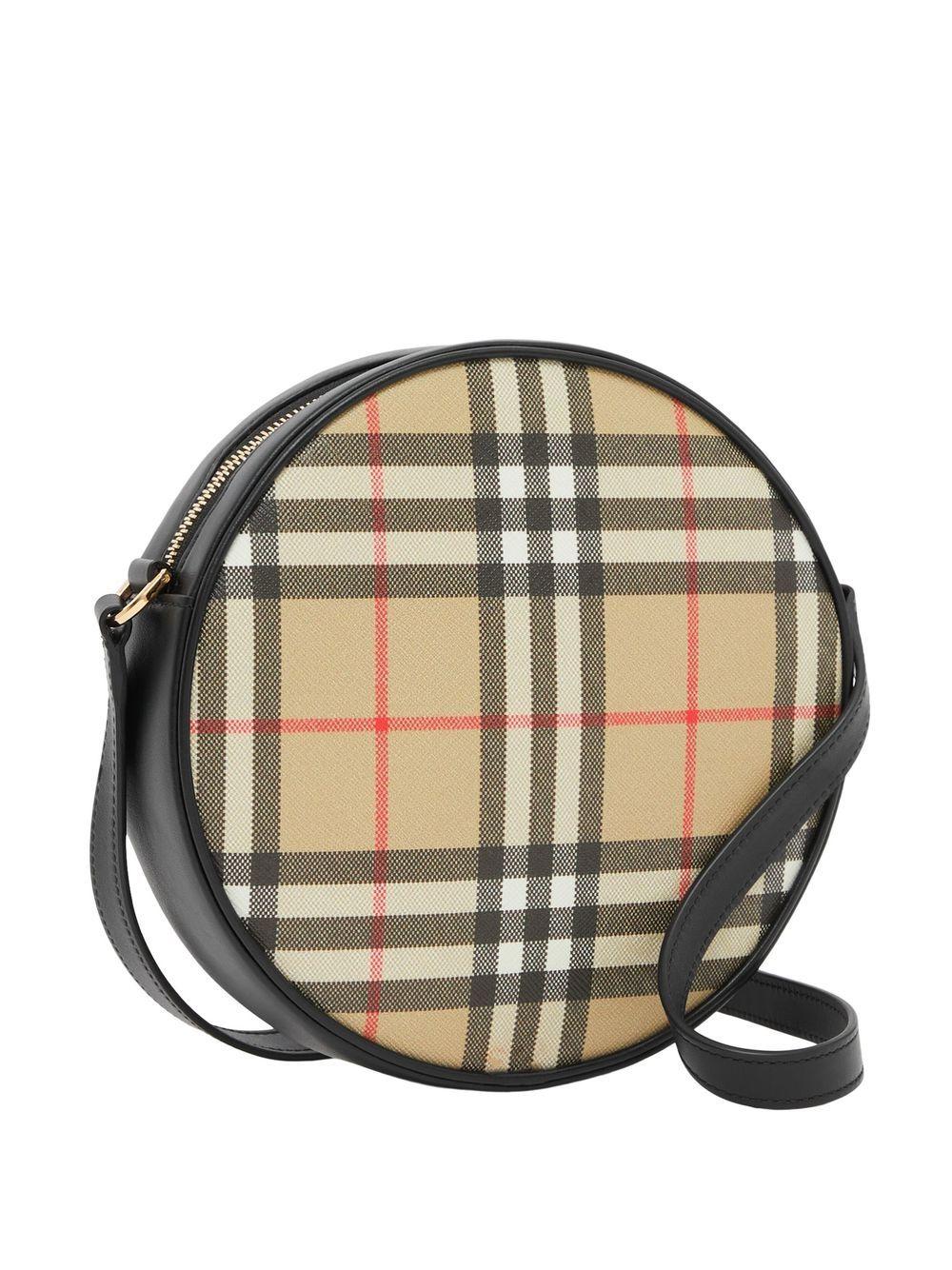 Louise Vintage Check round bag Product Image