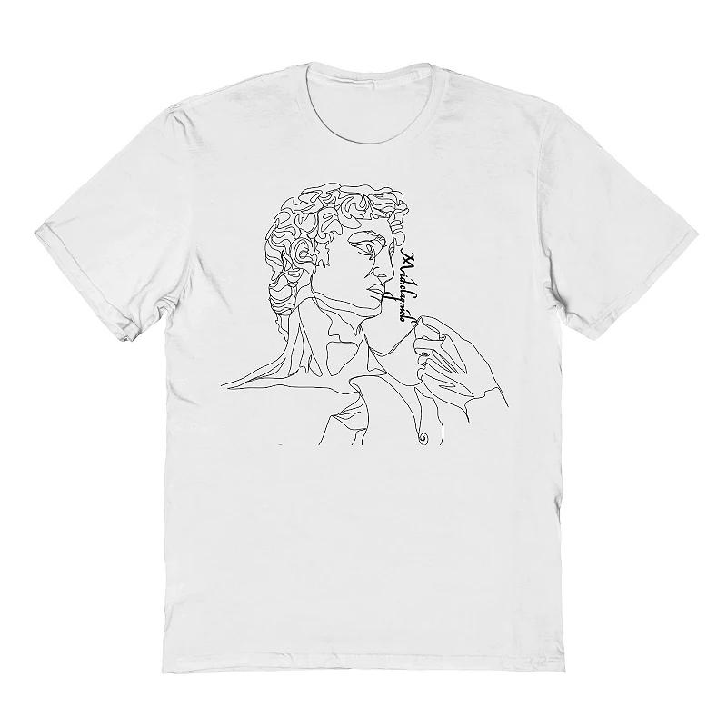 Men's APOH - Michelangelo Lines Graphic Tee,  Product Image