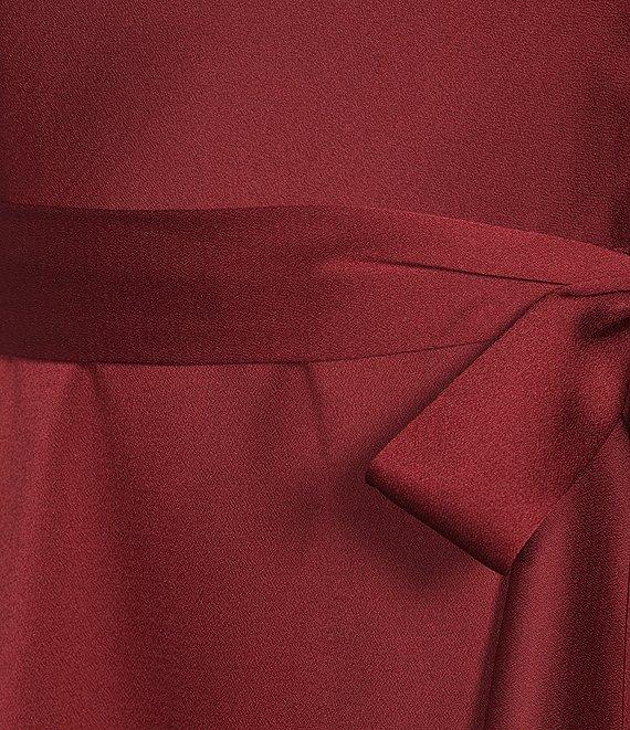 Alex Marie Annalee Satin Cowl Neck Sleeveless Midi Dress Product Image