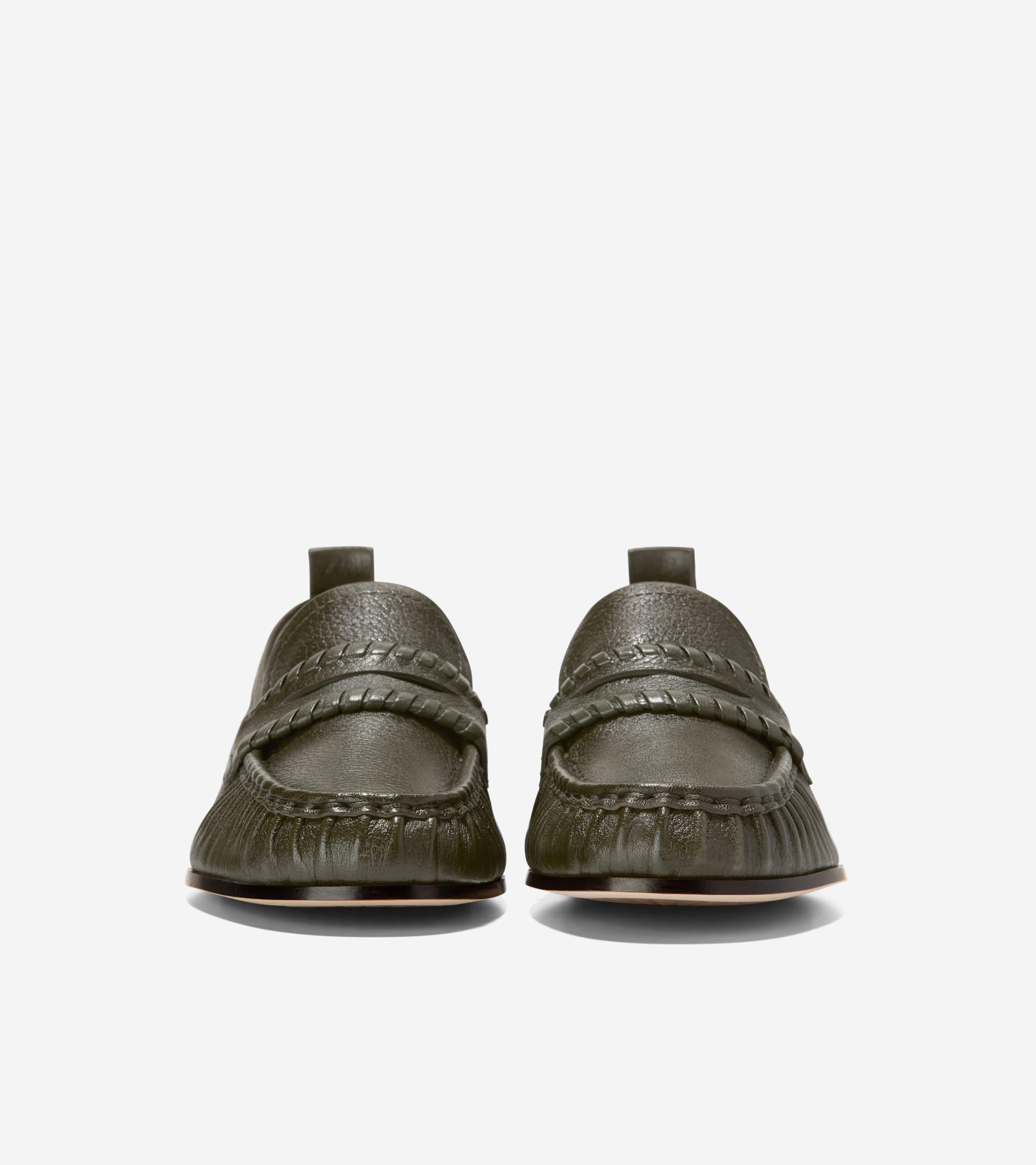 Women's Danby Travel Loafers in Dark Green | Cole Haan Product Image