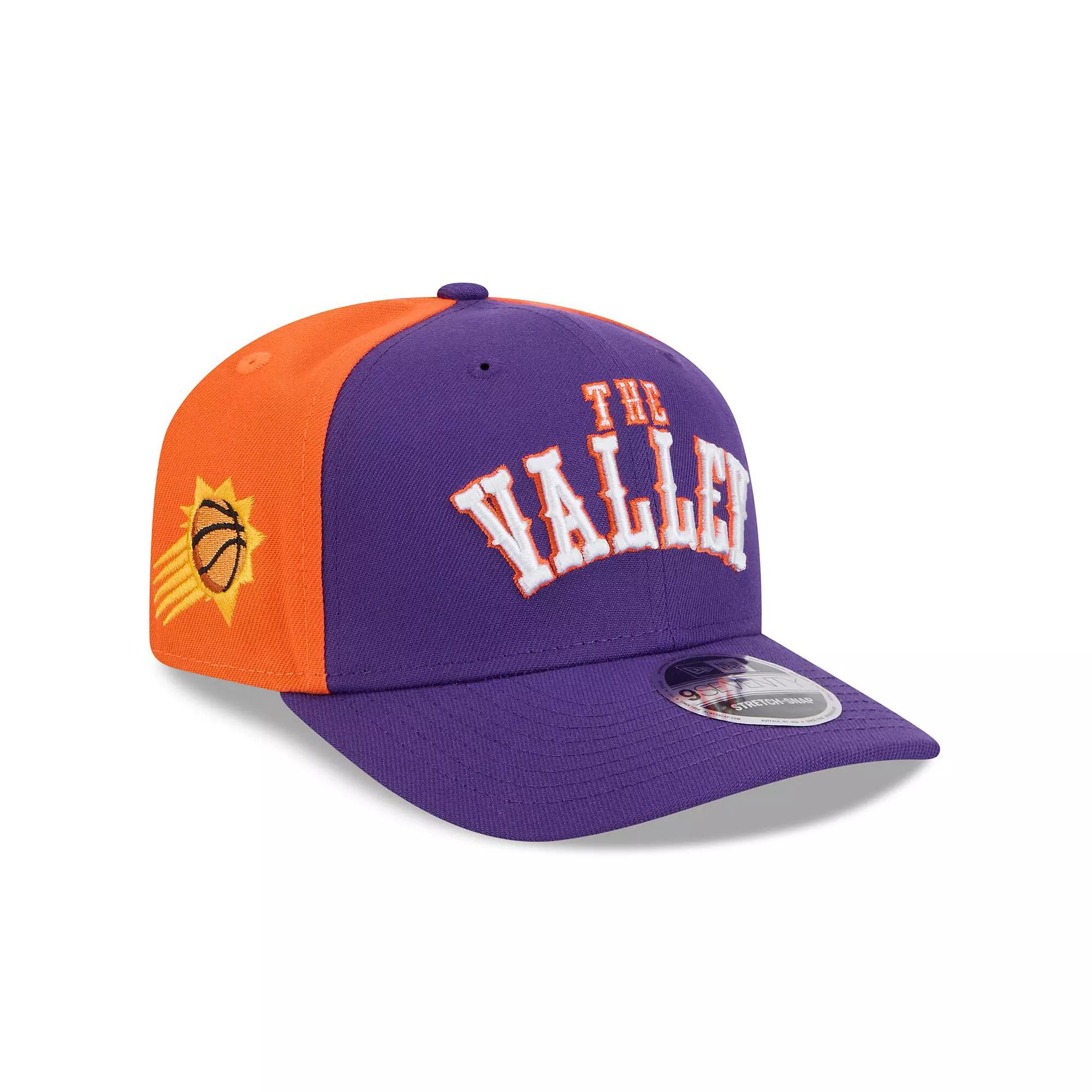 Men's New Era  Purple Phoenix Suns 2024/25 City Edition 9SEVENTY Stretch-Snap Hat, Phx Purple Product Image