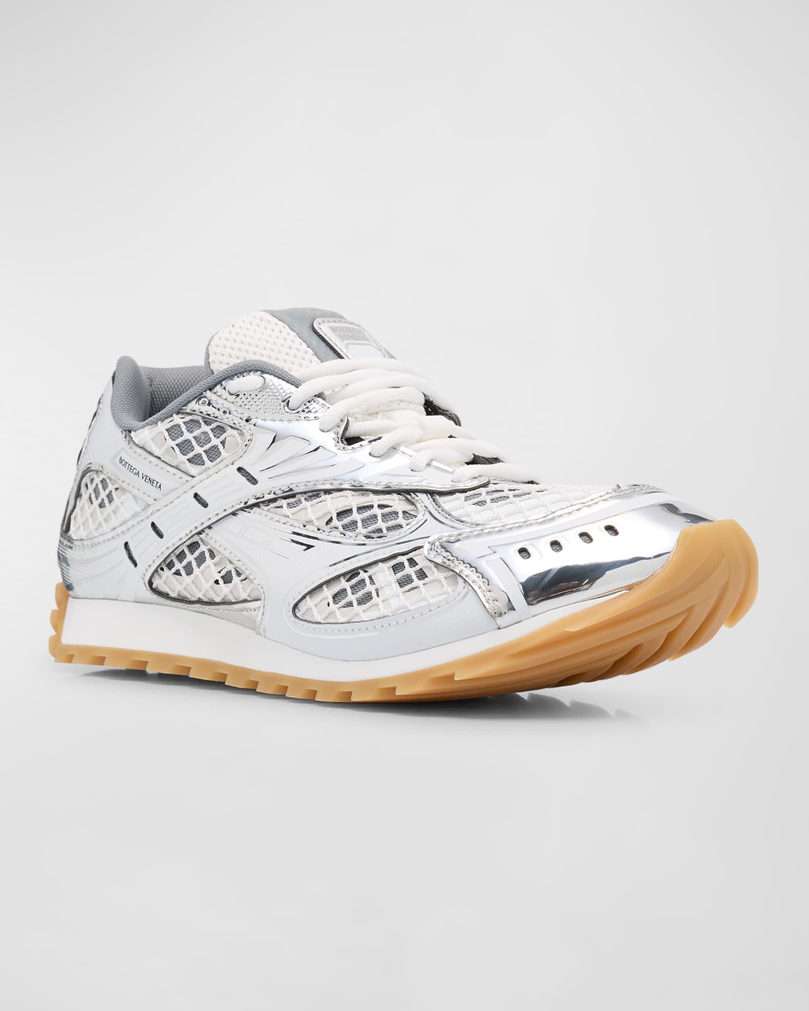Orbit Metallic Net Runner Sneakers Product Image