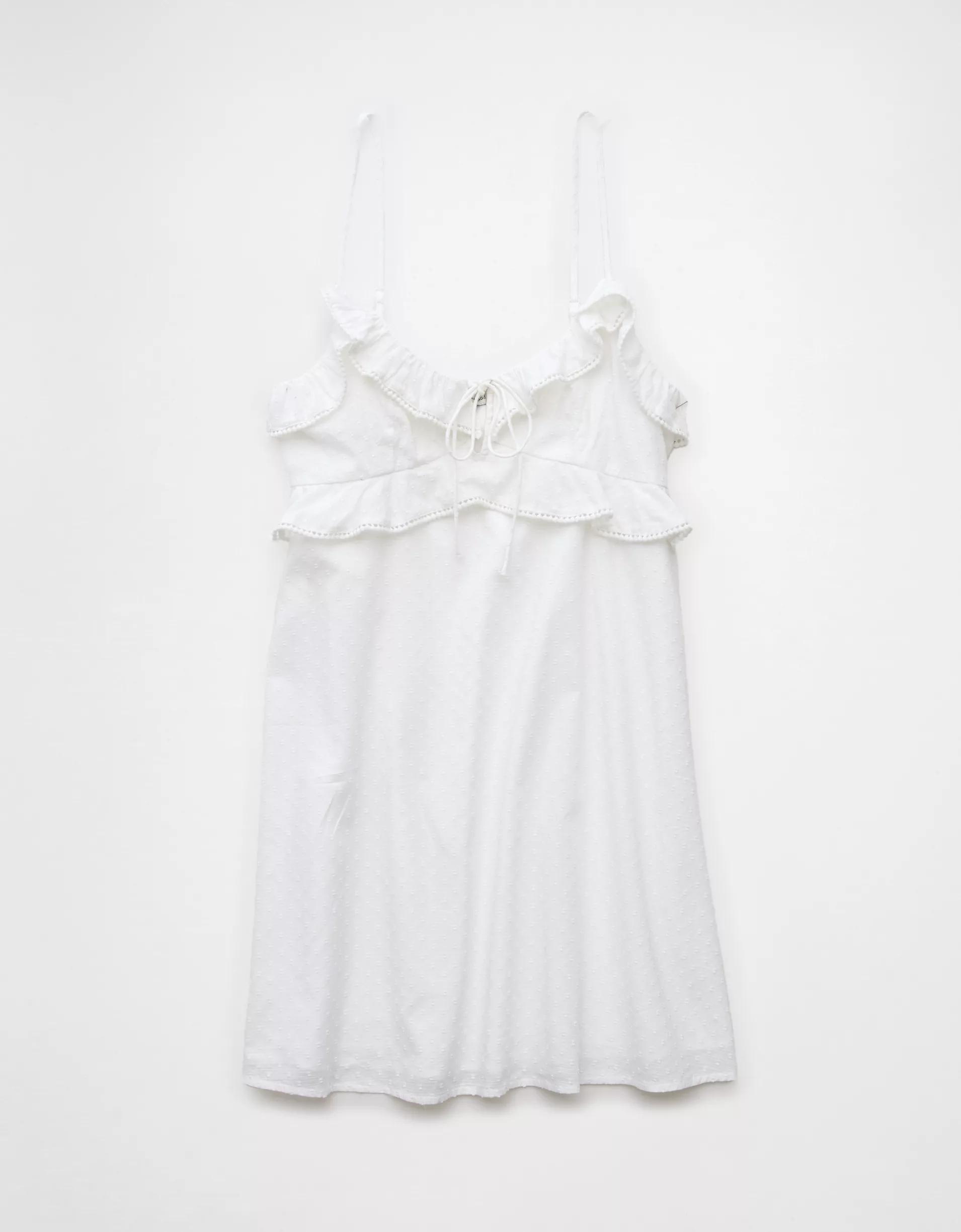 AE Ruffle Mini Slip Dress Product Image