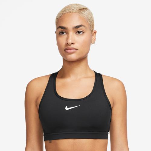 Nike Womens Swoosh Medium Support Padded Sports Bra | DX6821-100 Product Image